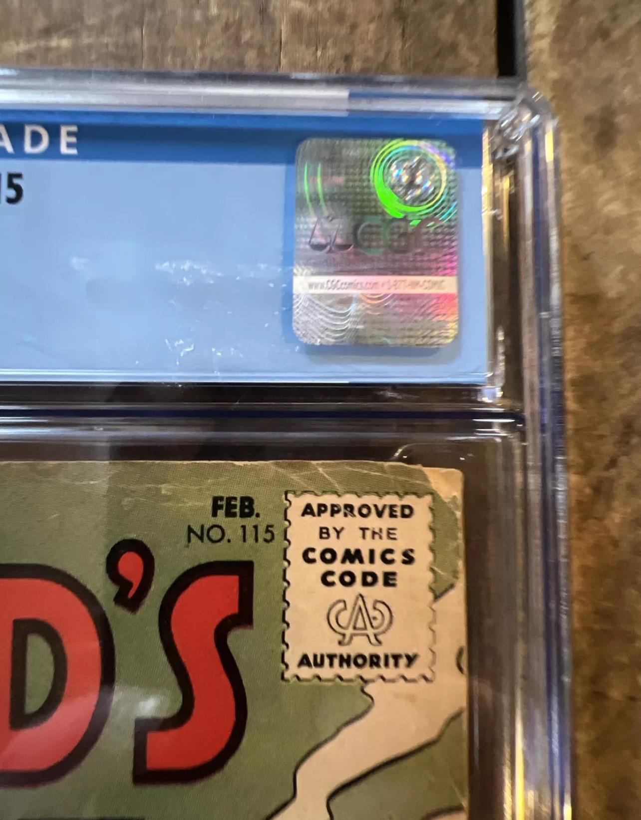 1961 World’s Finest Comics - Superman - Batman & Robin - DC COMICS - CGC Universal Grade 1.0