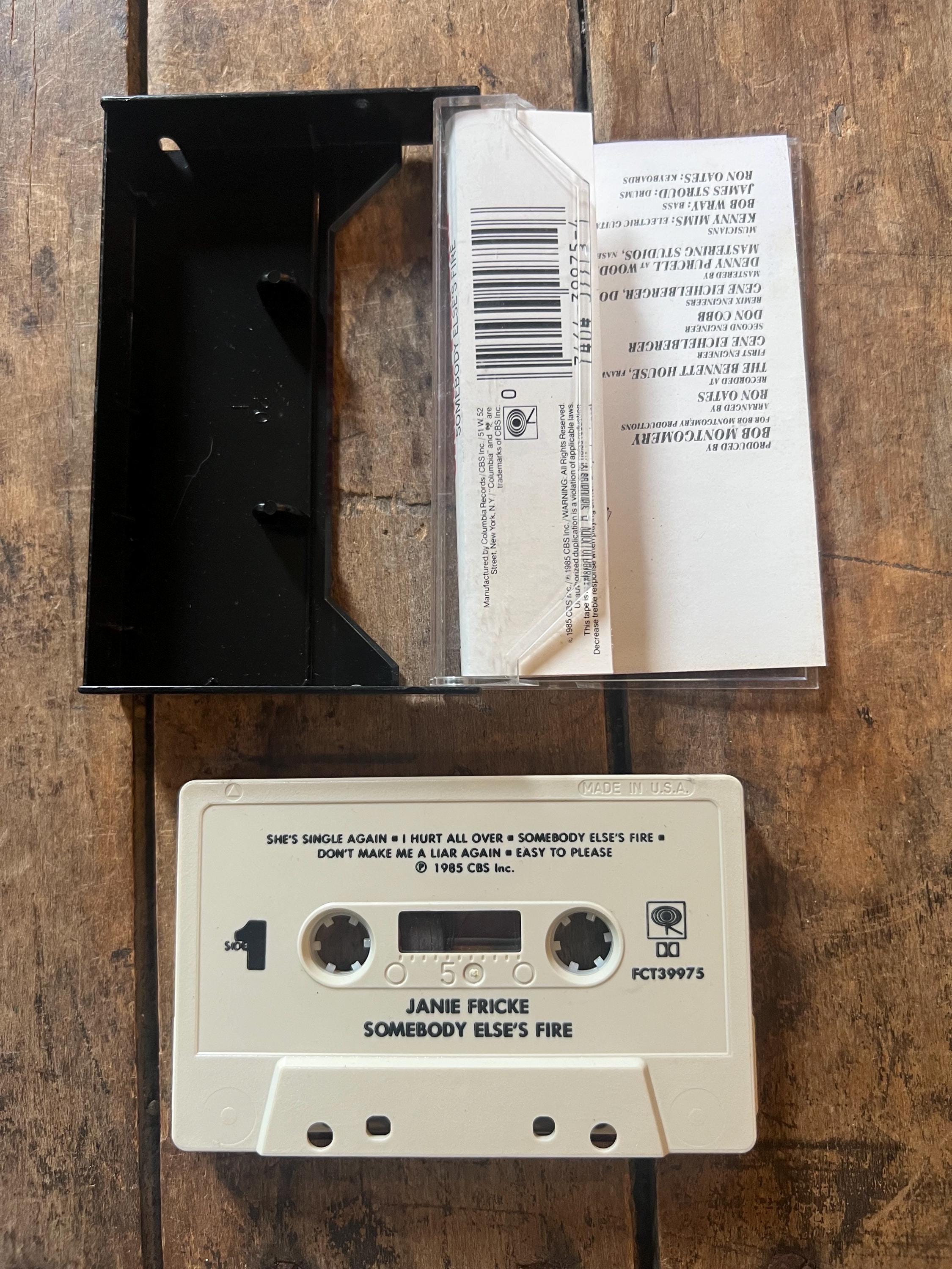 1985 Janie Fricke “Somebody Else’s Fire” Cassette Tape - Columbia Records