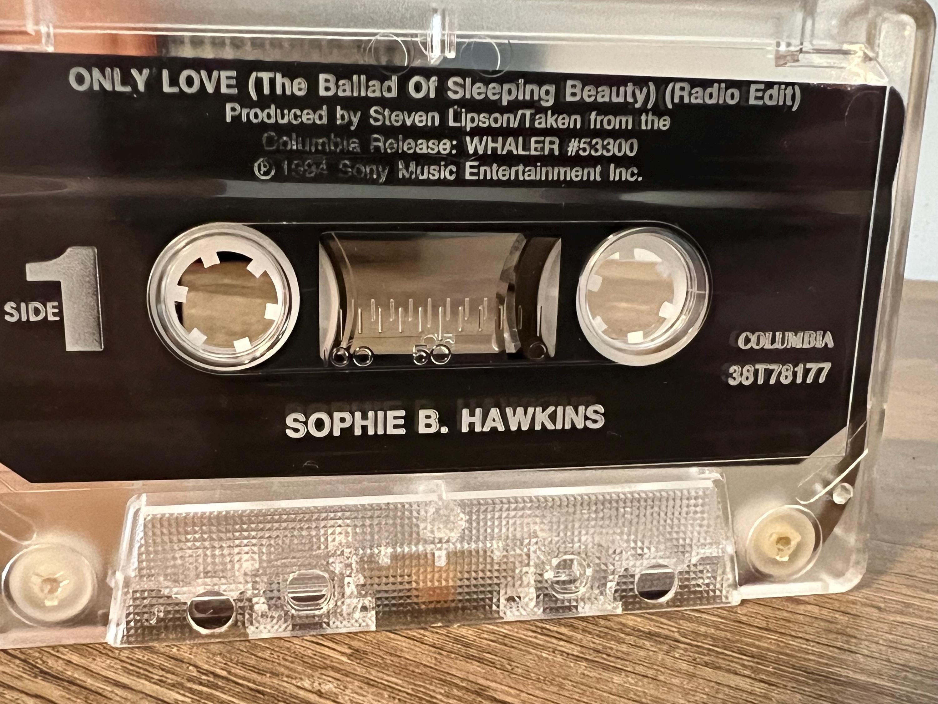 Vintage 1996 Sophie B Hawkins 'Only Love' Cassette Tape
