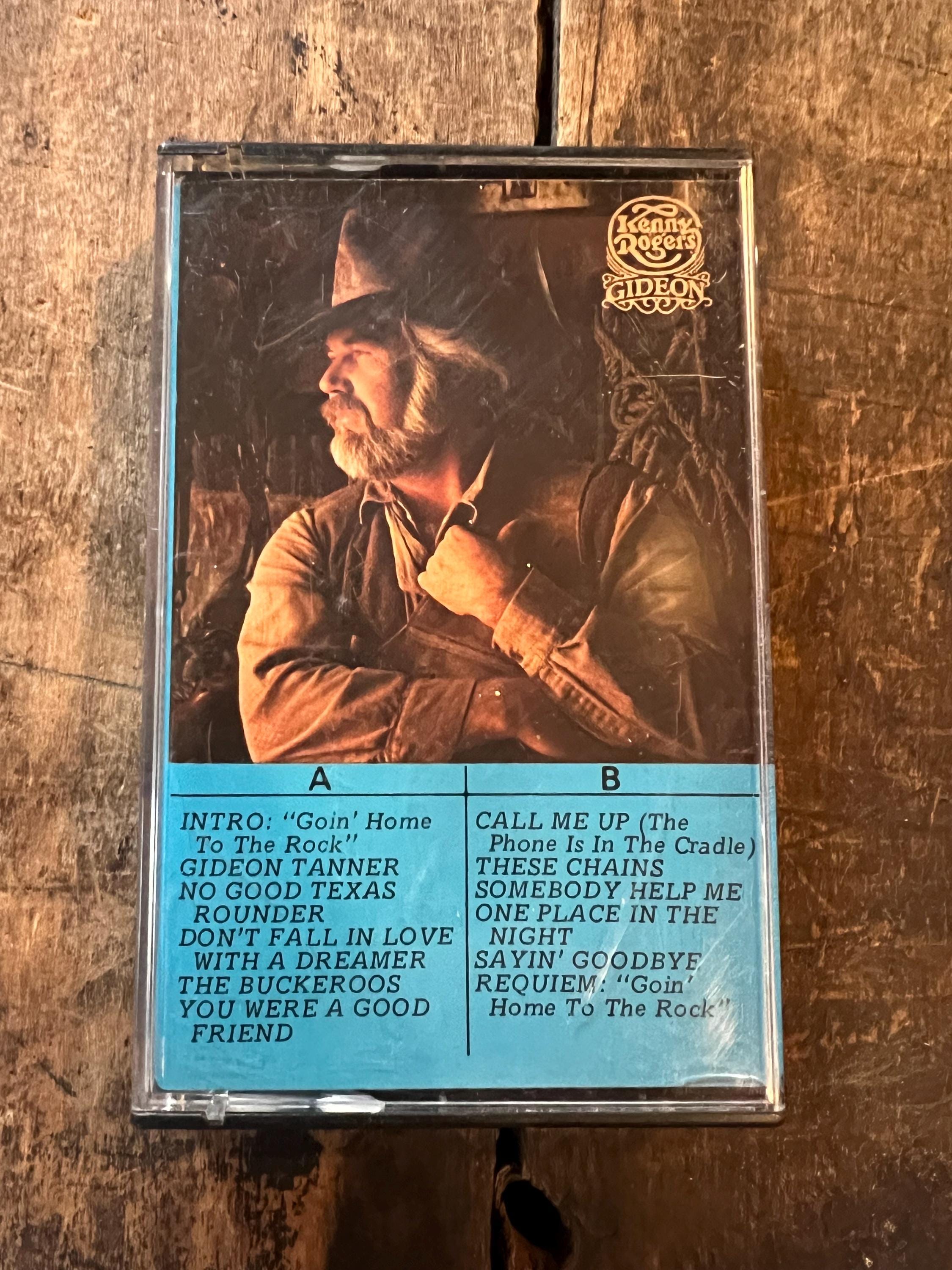 1980 Kenny Rogers  “Gideon” Cassette Tape - United Artists Records - Country