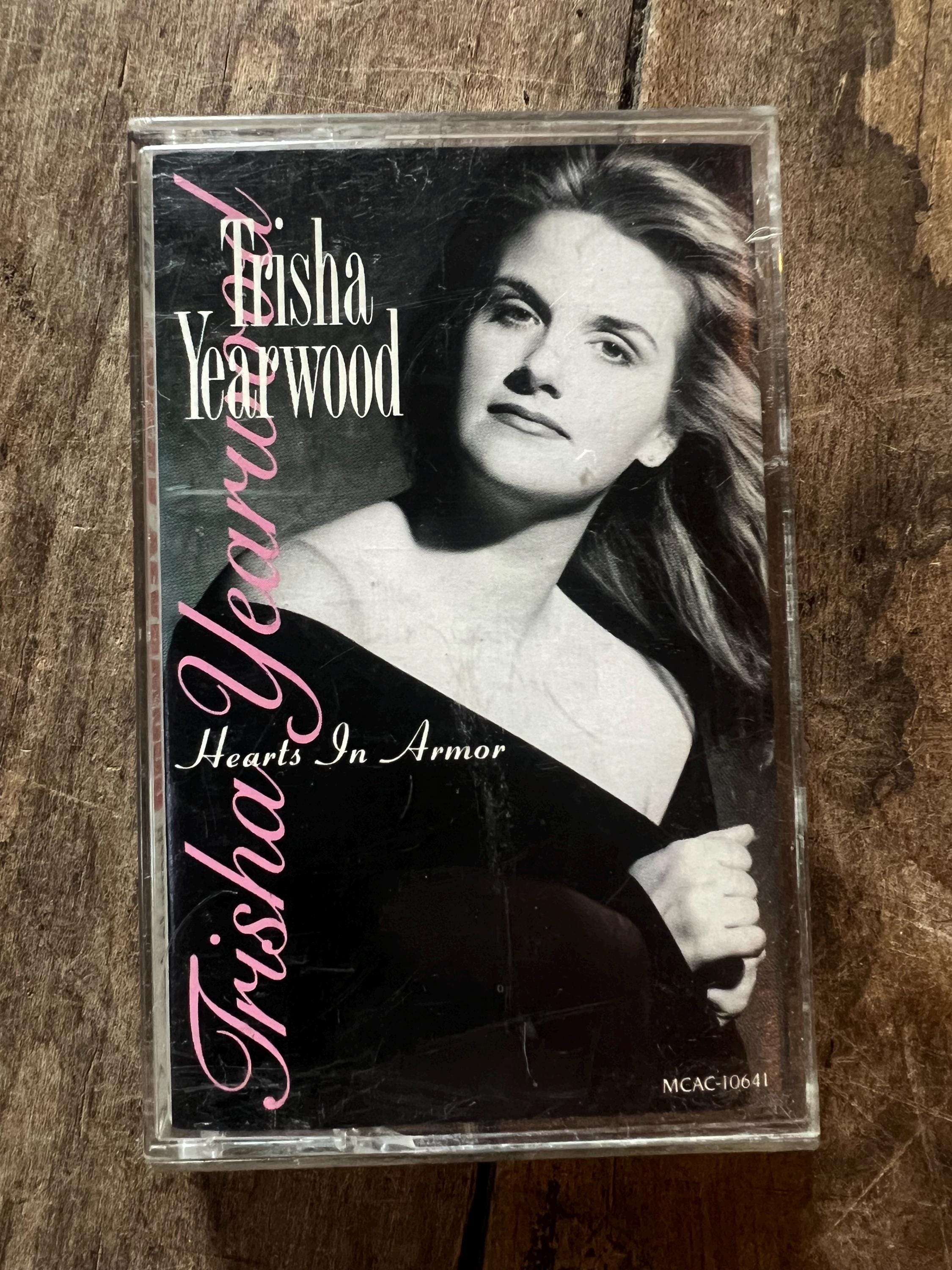 1992 Trisha Yearwood "Hearts in Armor" Cassette Tape - Retro Country Music