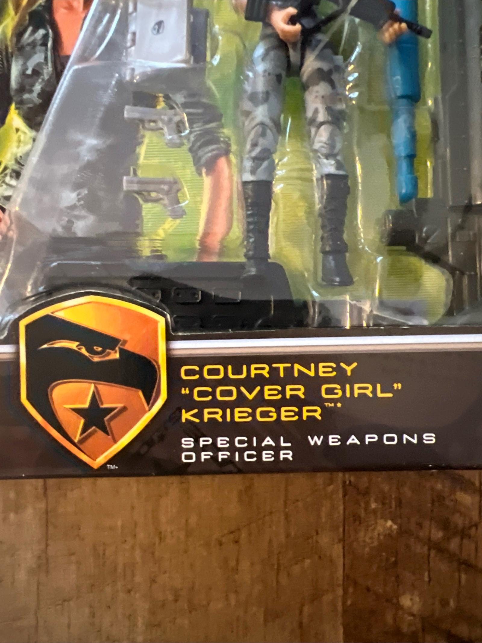 GI JOE Rise Of Cobra Courtney Krieger Action Figure - Hasbro MOC