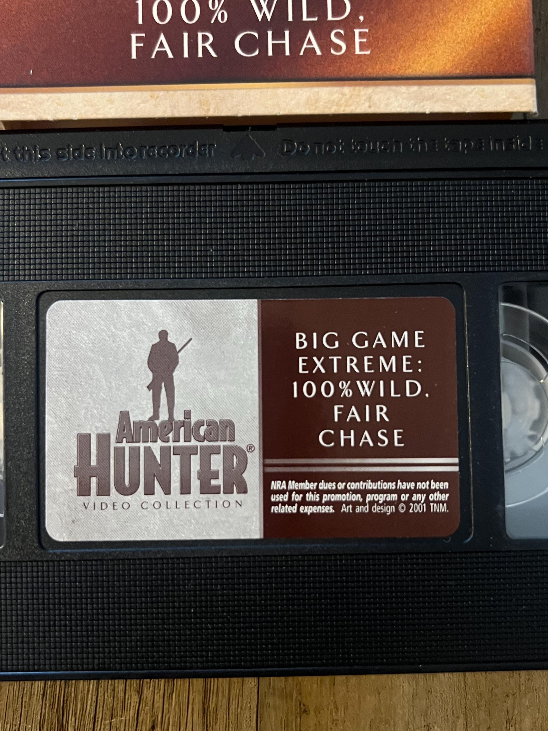 NRA American Hunter Video Collection 2 Movie Set ( VHS 2001)