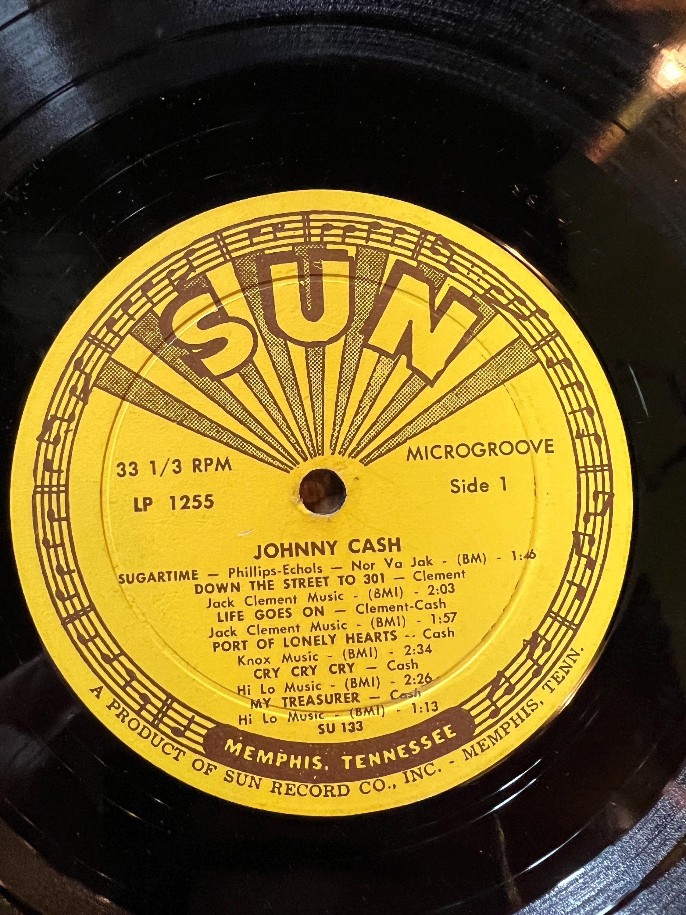 Johnny Cash “Now Here’s Johnny Cash” - Retro Vinyl  - 1961 Original LP Record - Sun Records - Country