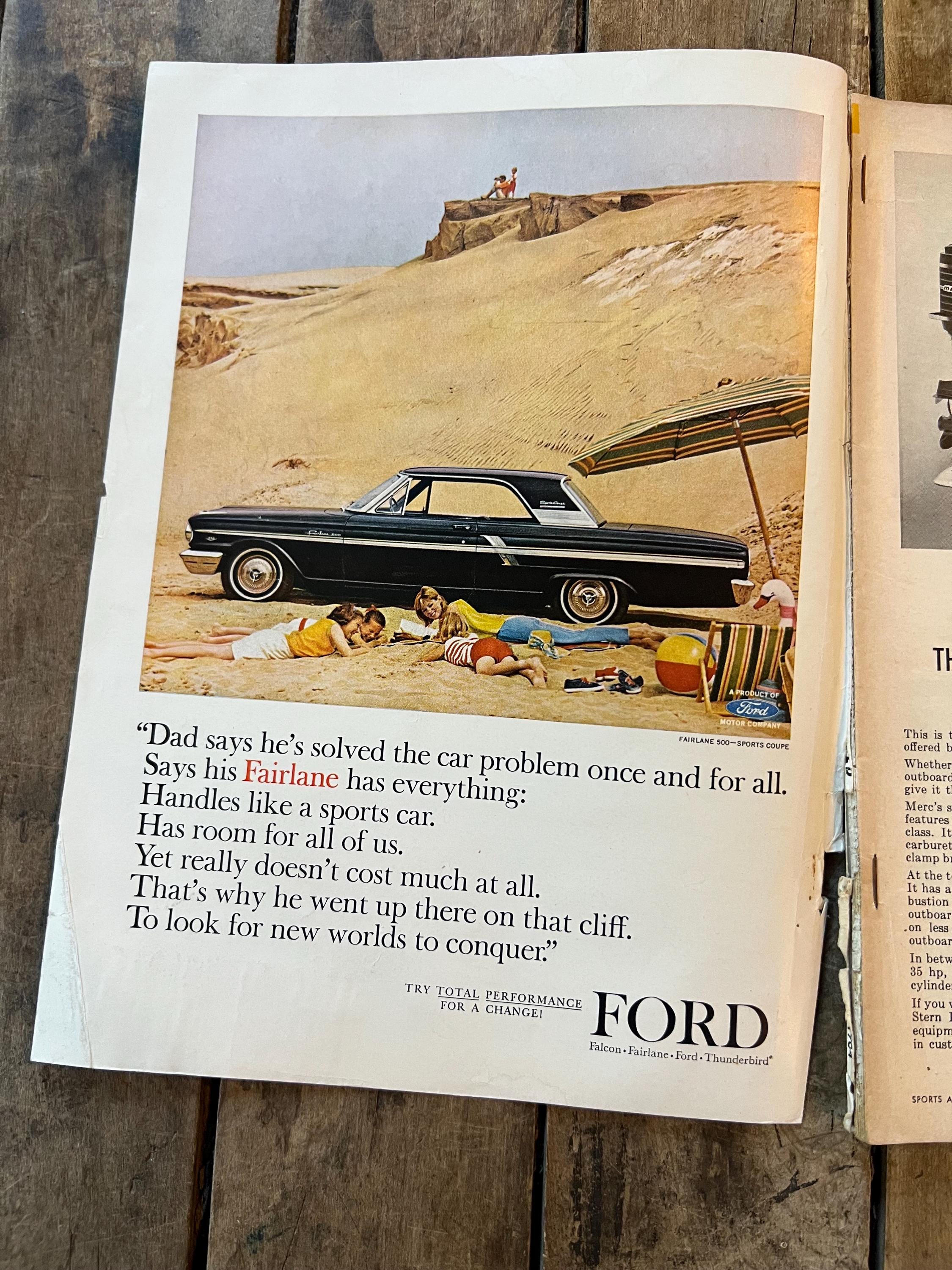 Vintage 1964 Sports Afield Magazine: January Edition