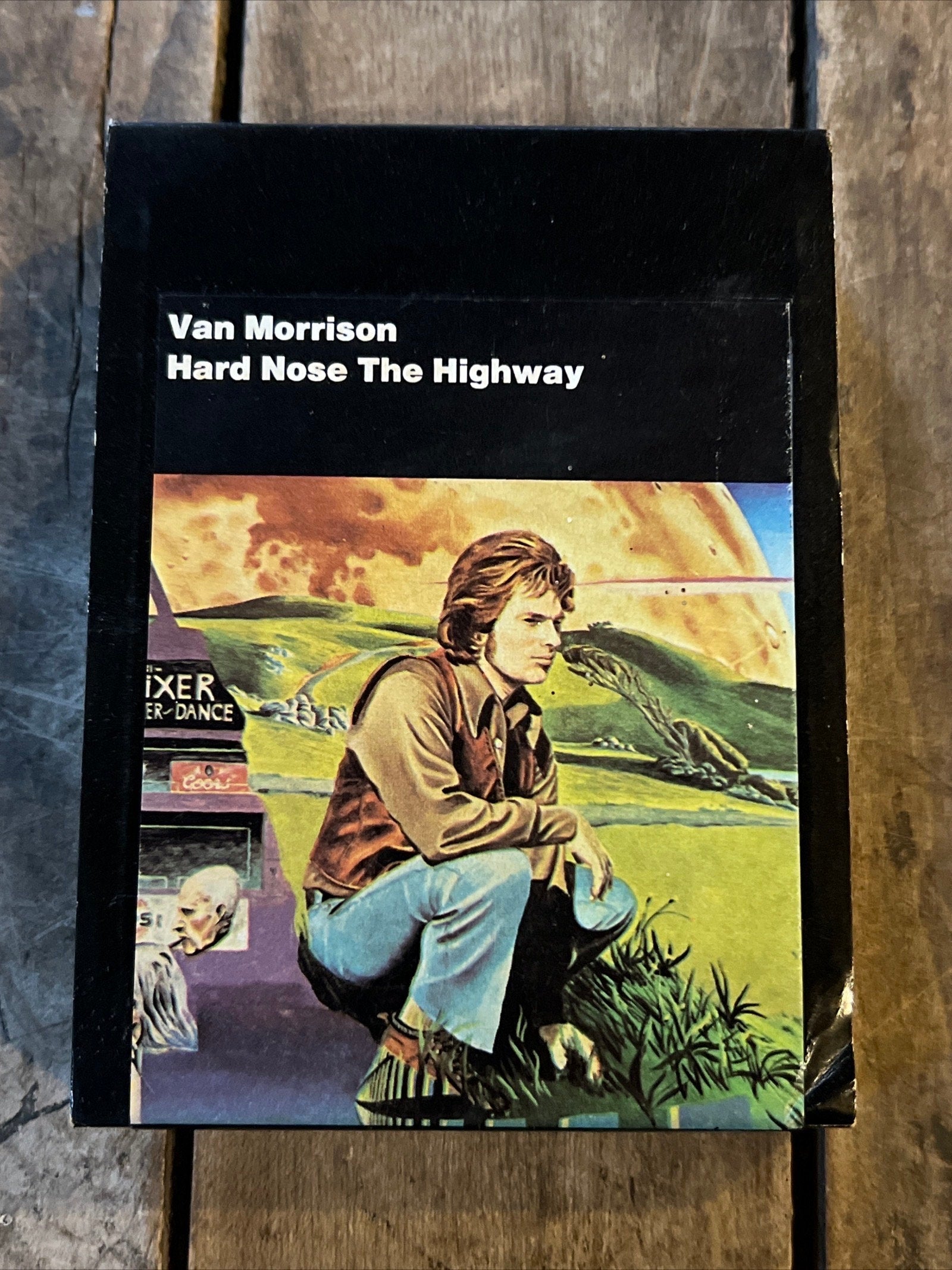 Van Morrison - Hard Nose The Highway - 8 Track Tape & Original Sleeve