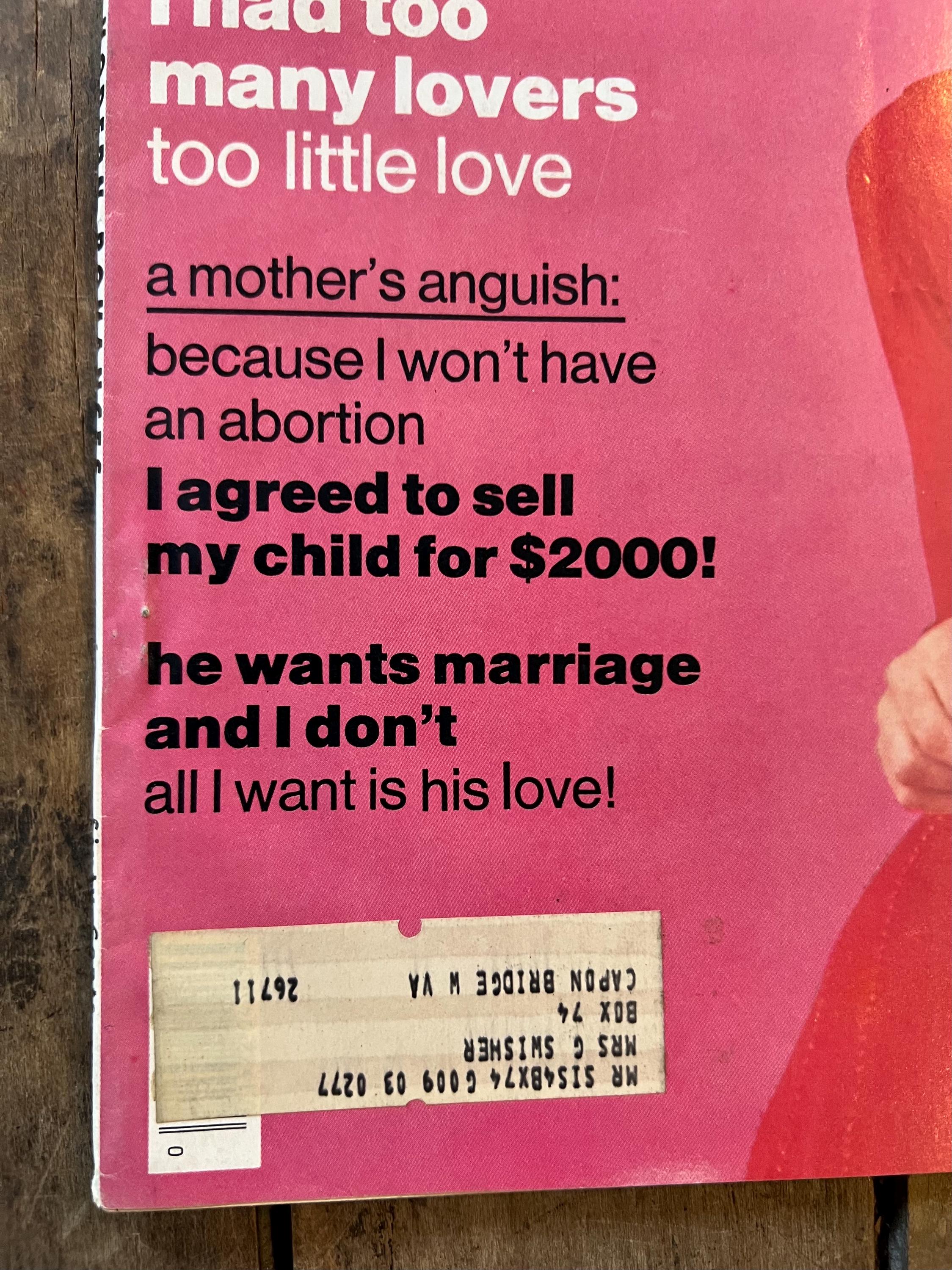 Dell Modern Romances Magazine (December 1976)  Magazine For The Young Homemaker