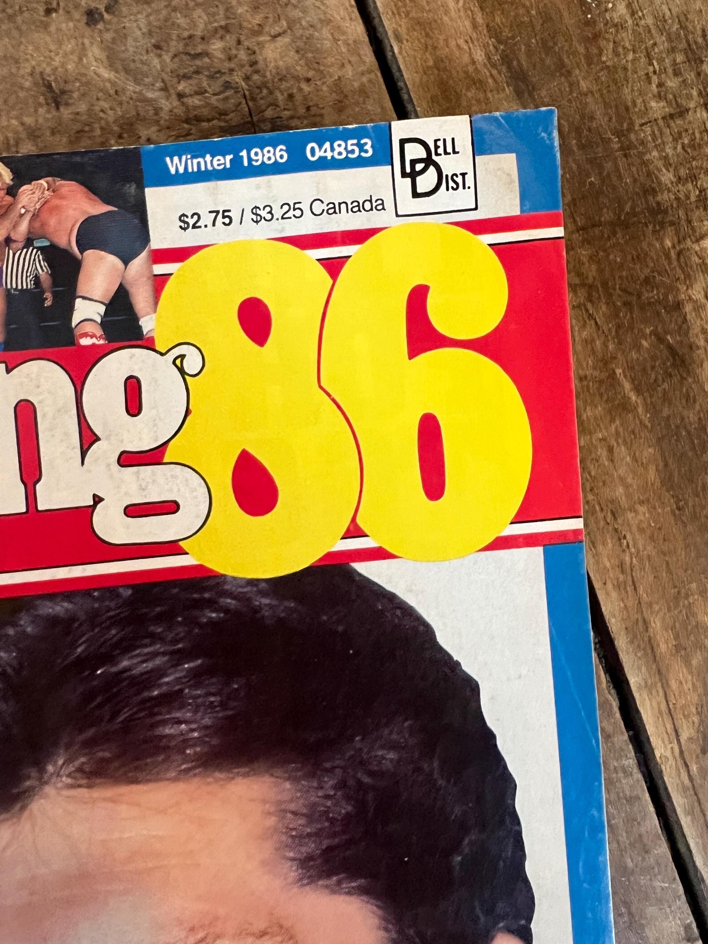 Wrestling 86 Magazine Winter 1986 Edition - WWF / WWE - Vince McMahon Cover
