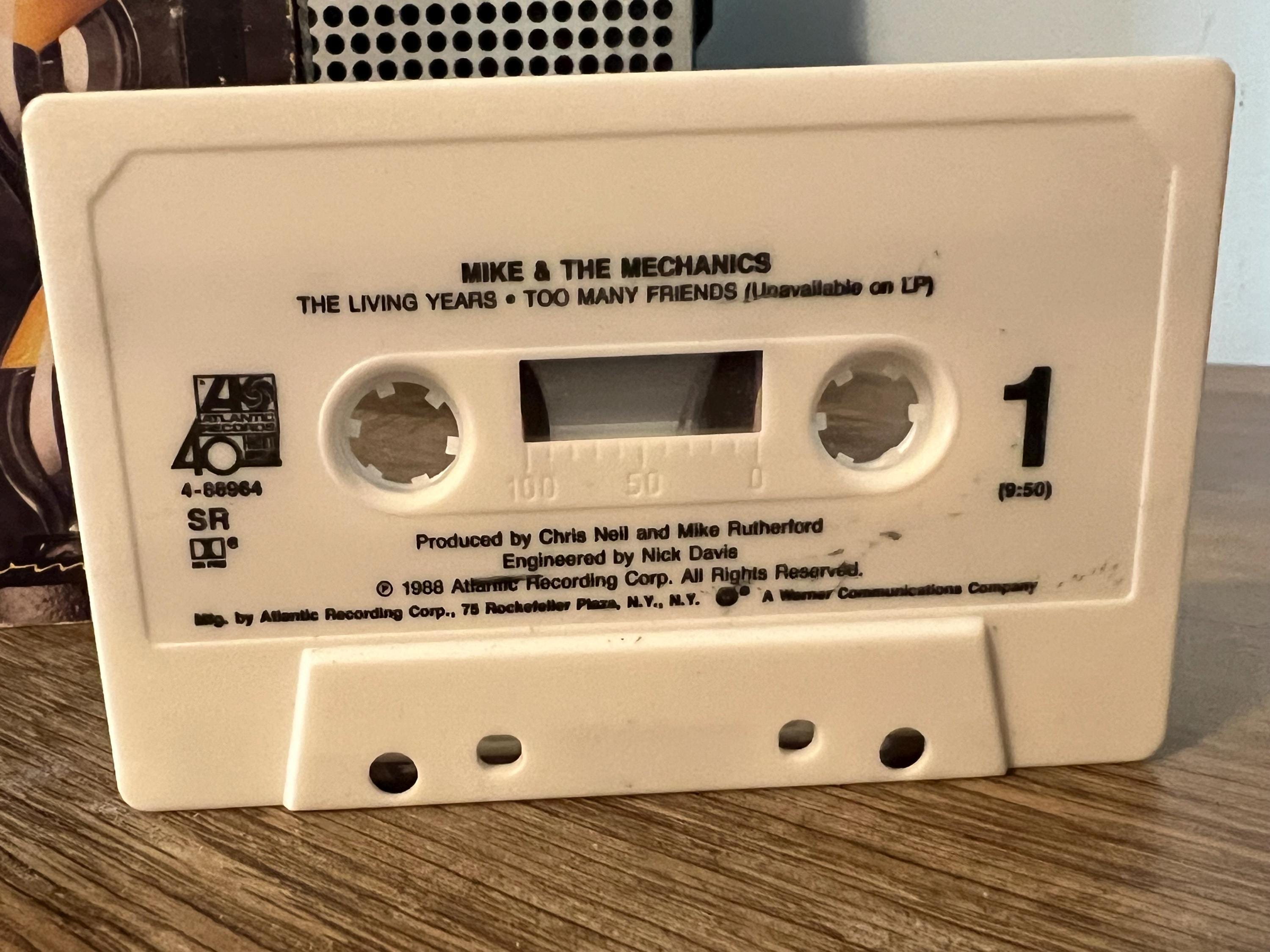 Vintage 1988 Mike + The Mechanics Cassette Tape: The Living Years