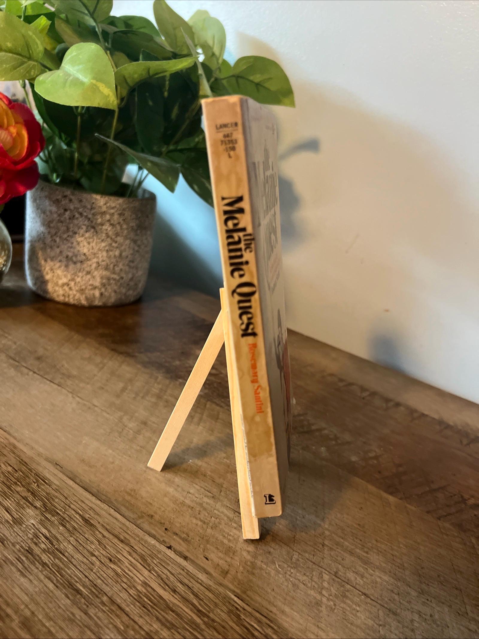 The Melanie Quest by Rosemary Santini ( 1969 Lancer Books Paperback) Romance Novel