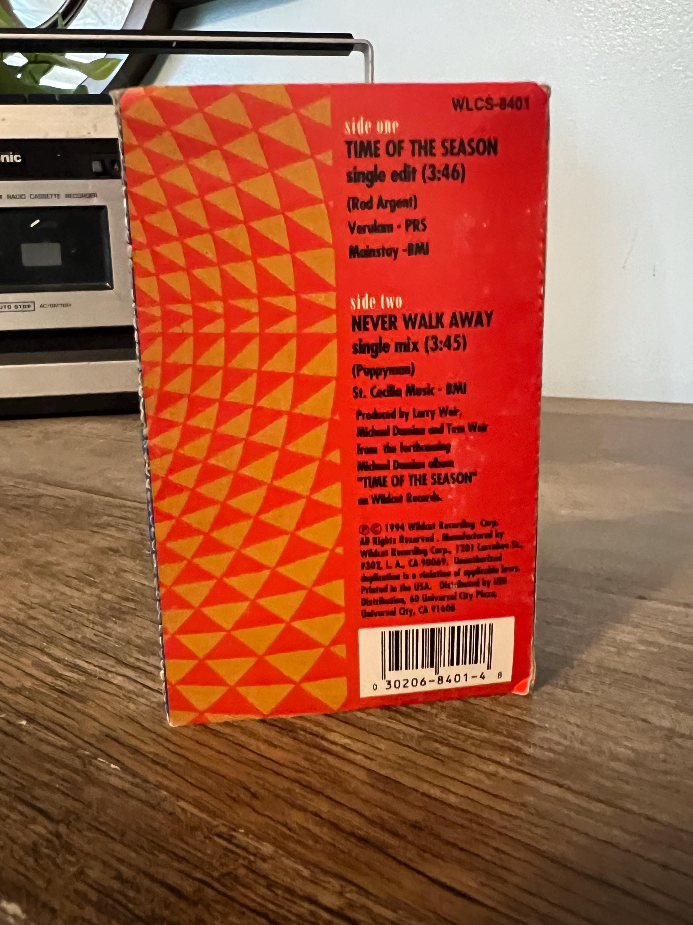 Vintage 1994 Michael Damian Cassette Tape: Time of the Season