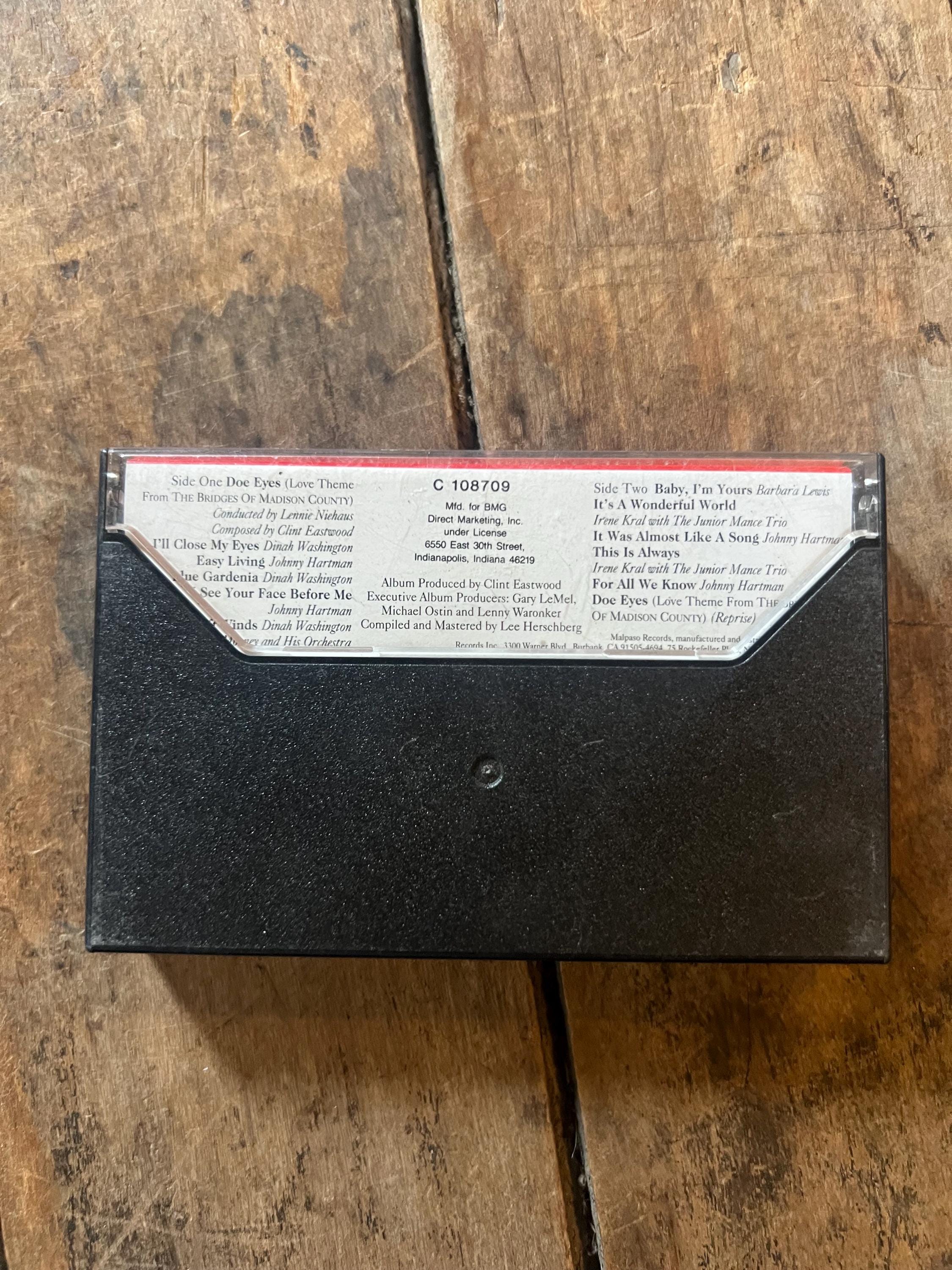 1995 The Bridges of Madison County Cassette Tape - Malpaso Records ( music from the motion picture)