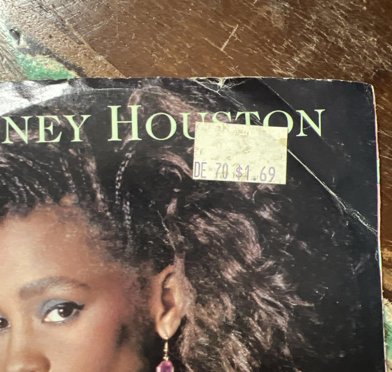 Whitney Houston - Greatest Love Of All 45 Record - 1985 Arista Vinyl