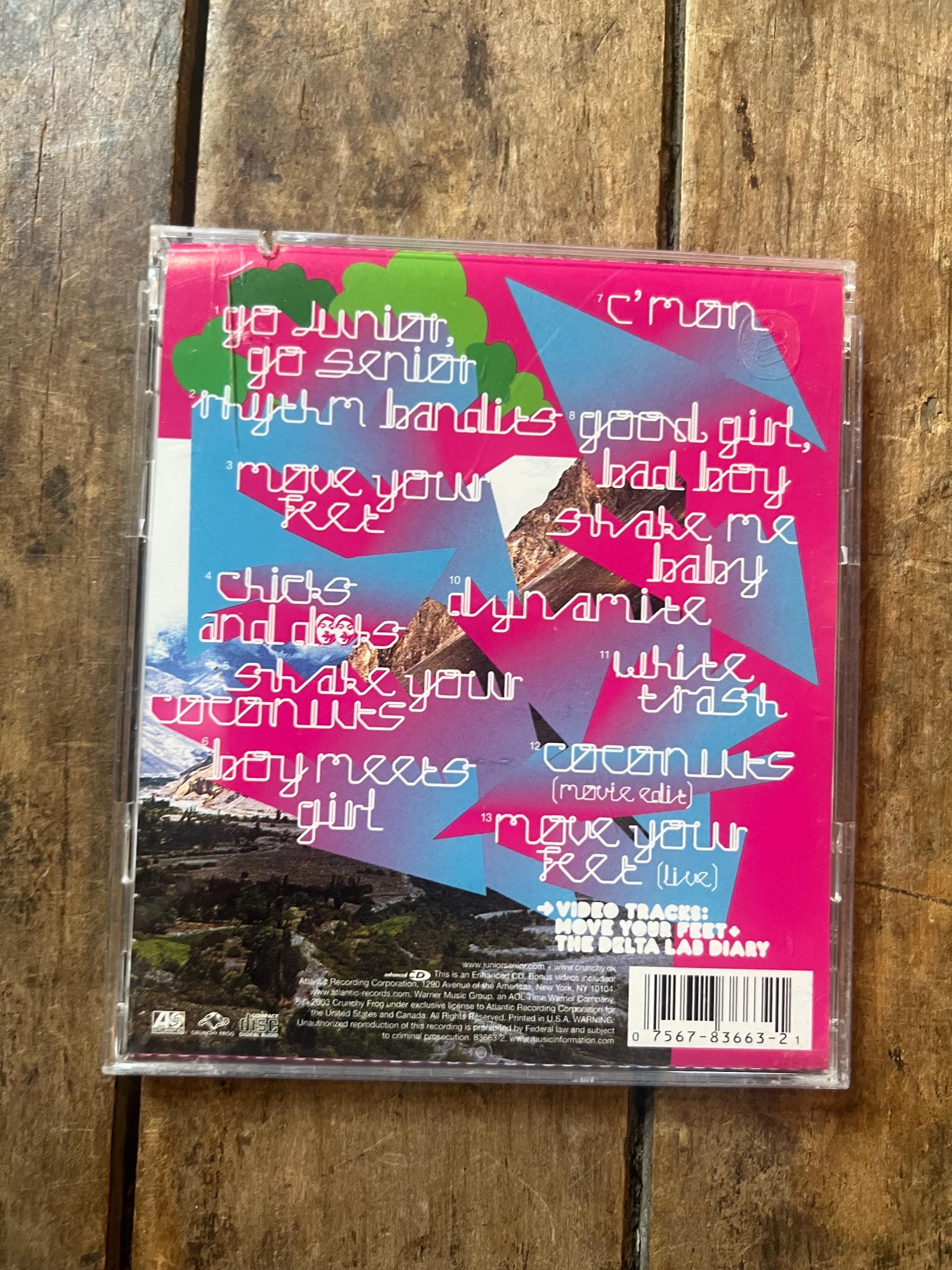 Junior Senior "D-D-Don’t Stop The Beat" CD - Alternative Garage Rock