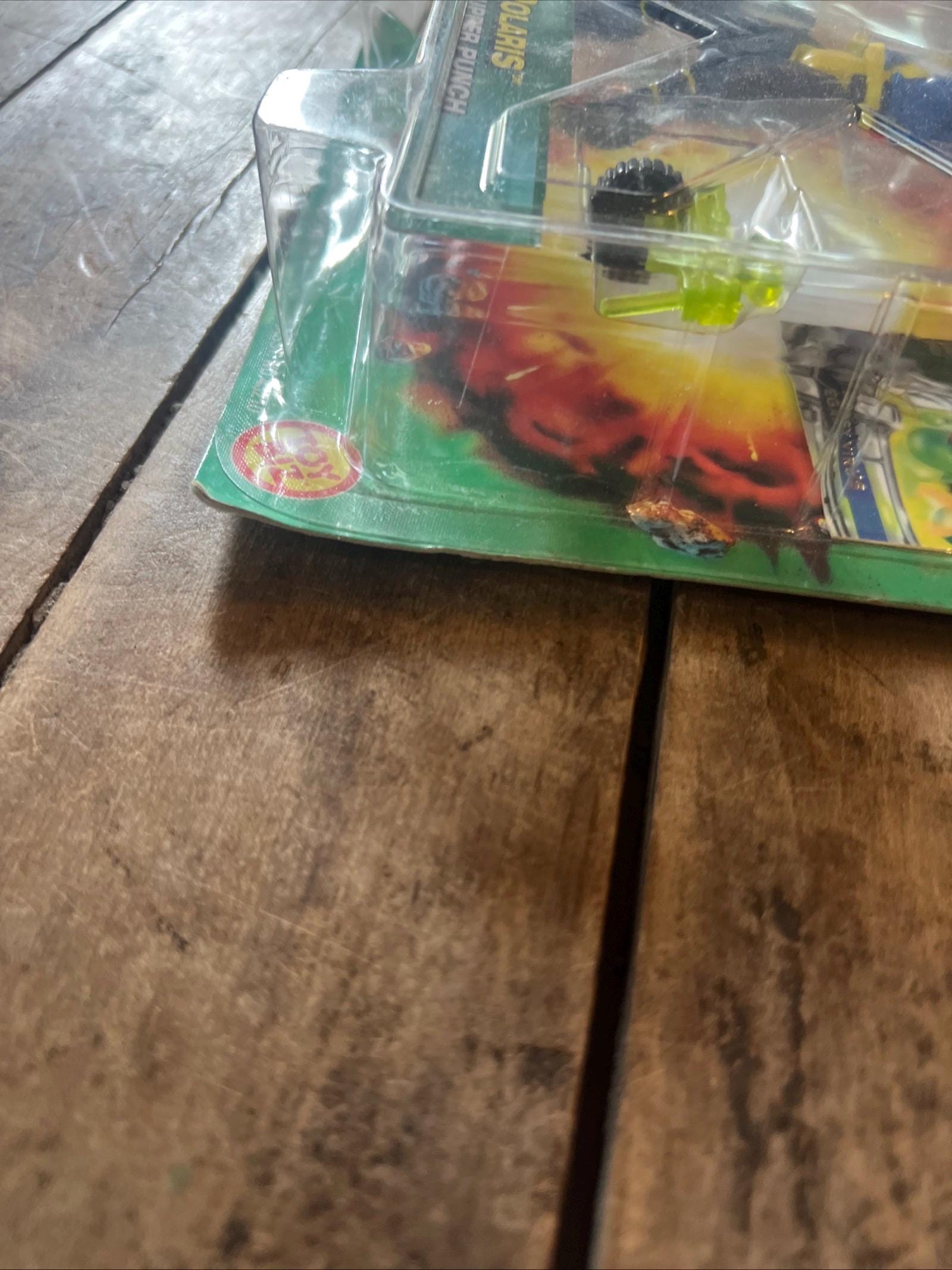 1996 Toy Biz - X-Men - POLARIS Action Figure & Trading Card - Complete Original Card