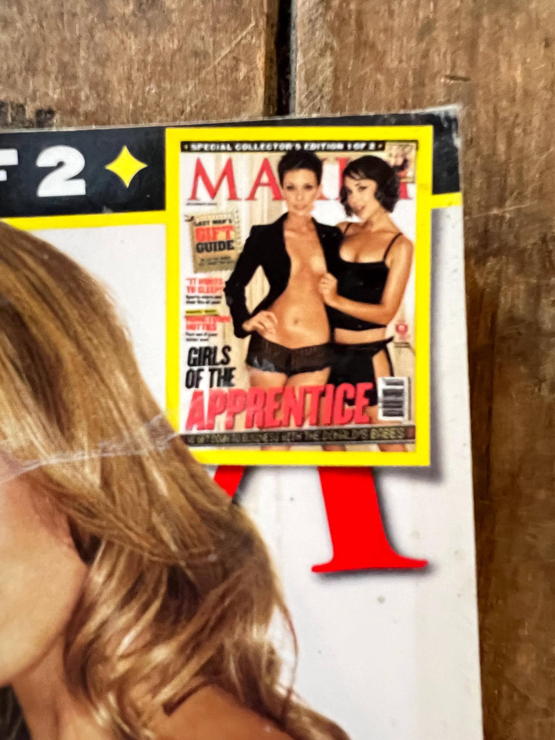 MAXIM Magazine For Men - December 2004 Issue - The Girls Of The Apprentice Cover