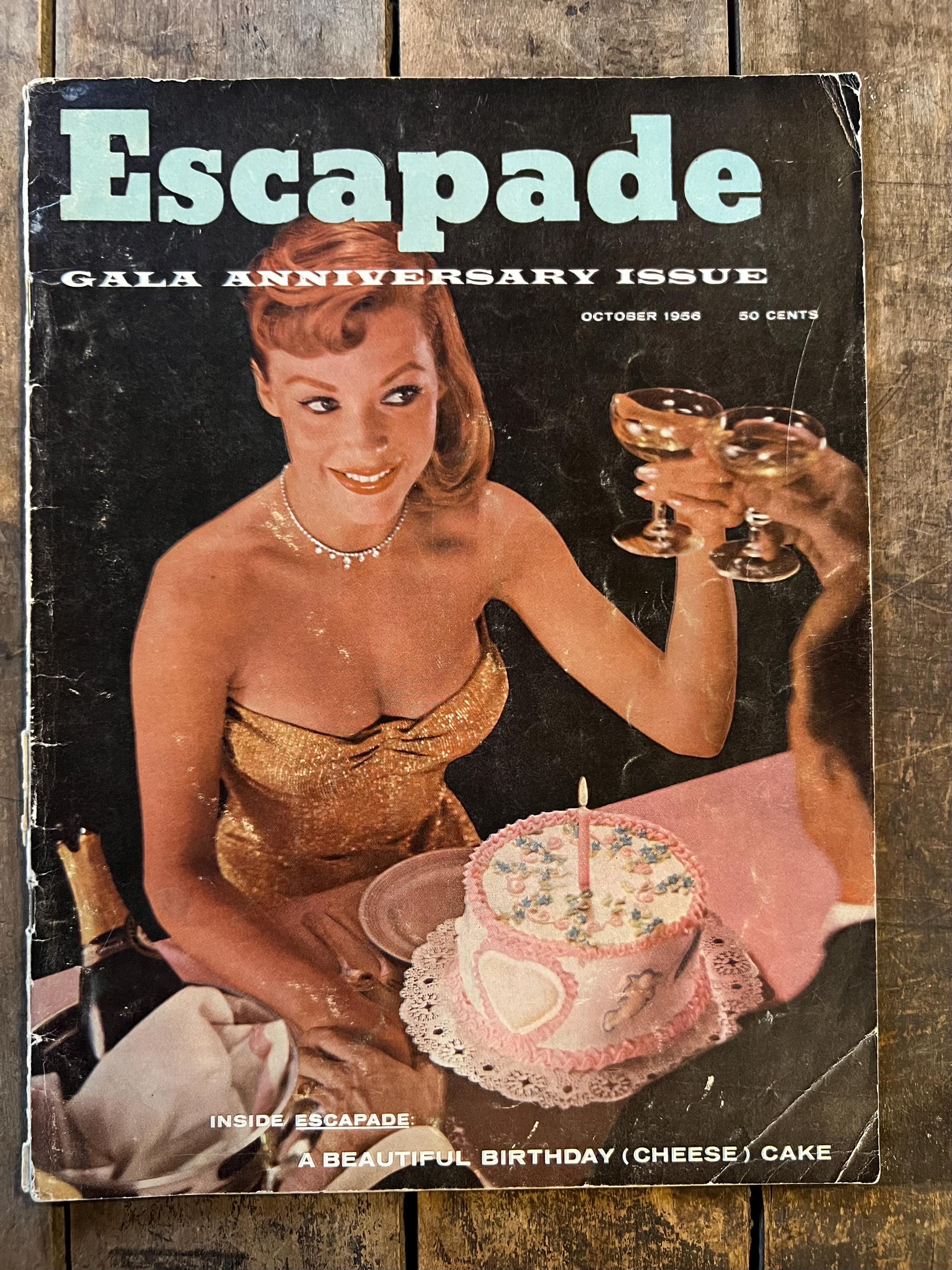 Vintage Escapade Magazine October 1956: Rare Men's Collectible