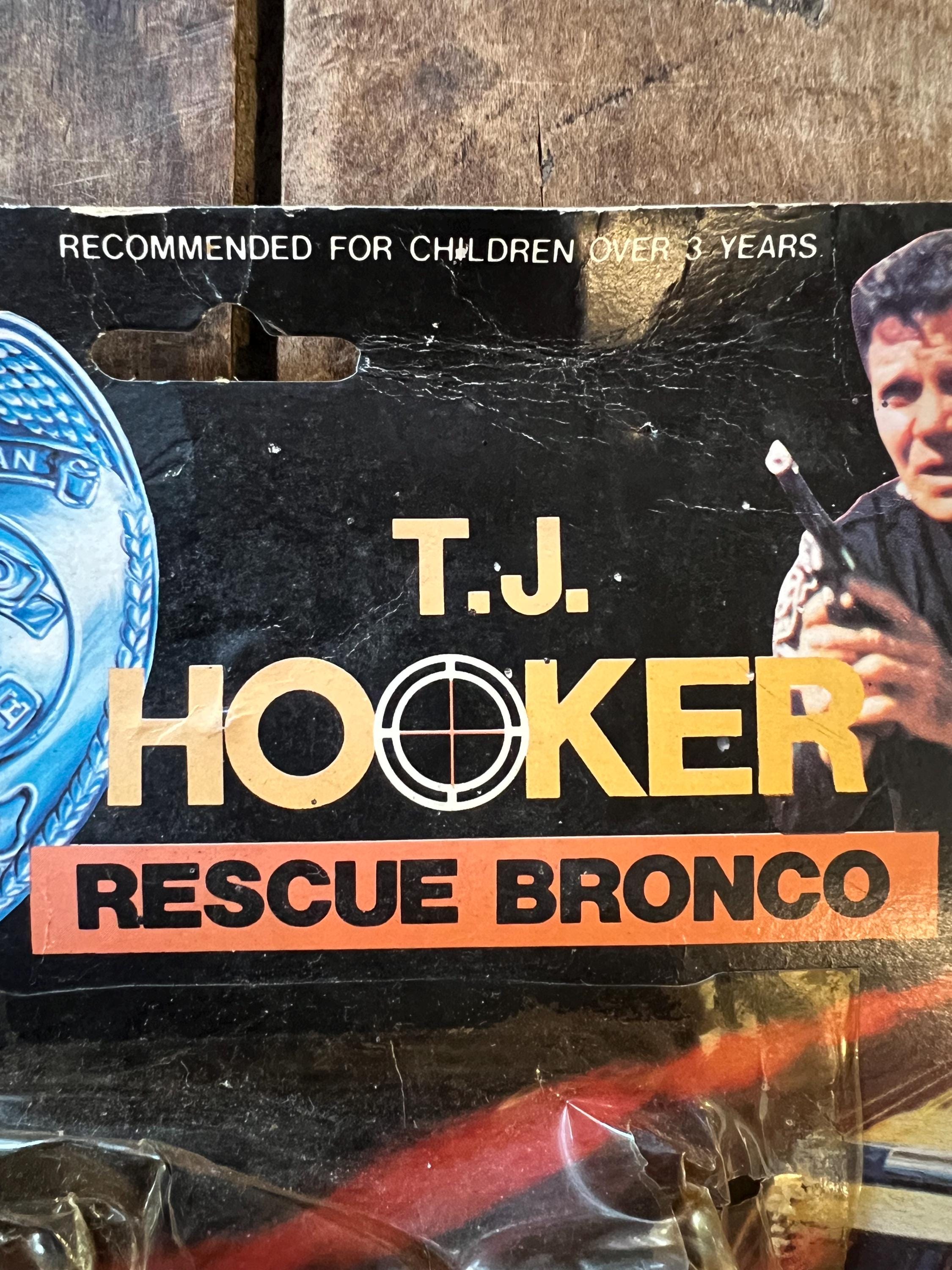 1983 Fleetwood - T.J. Hooker Police Rescue Bronco - Original Card