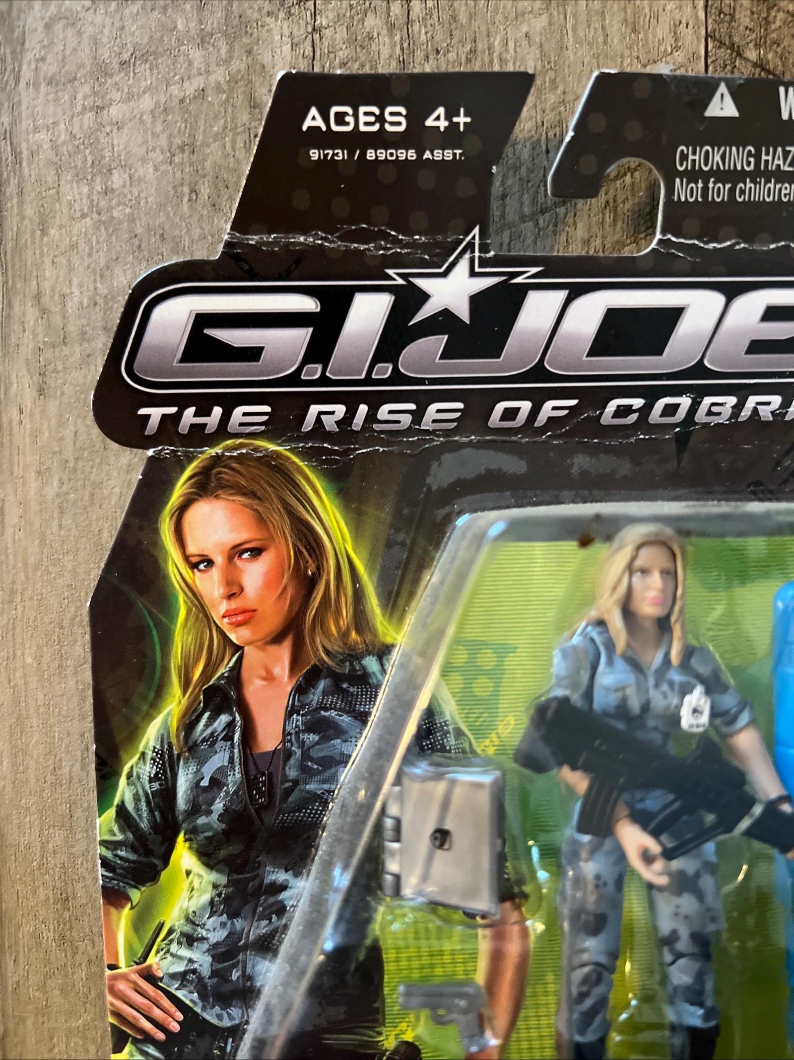 GI JOE Rise Of Cobra Courtney Krieger Action Figure - Hasbro MOC