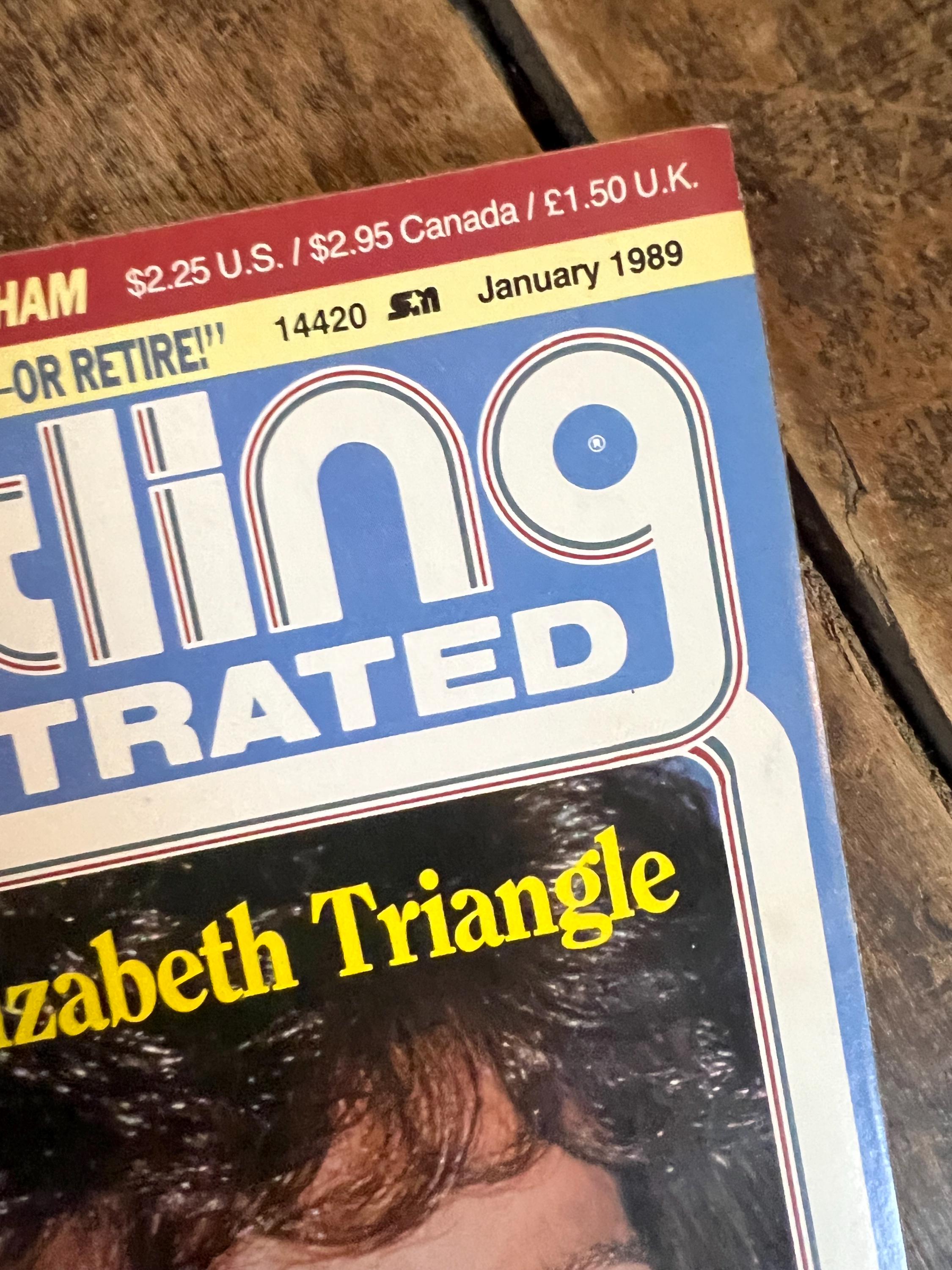 Pro Wrestling Illustrated Magazine  - January 1989- WWF WWE - Miss Elizabeth