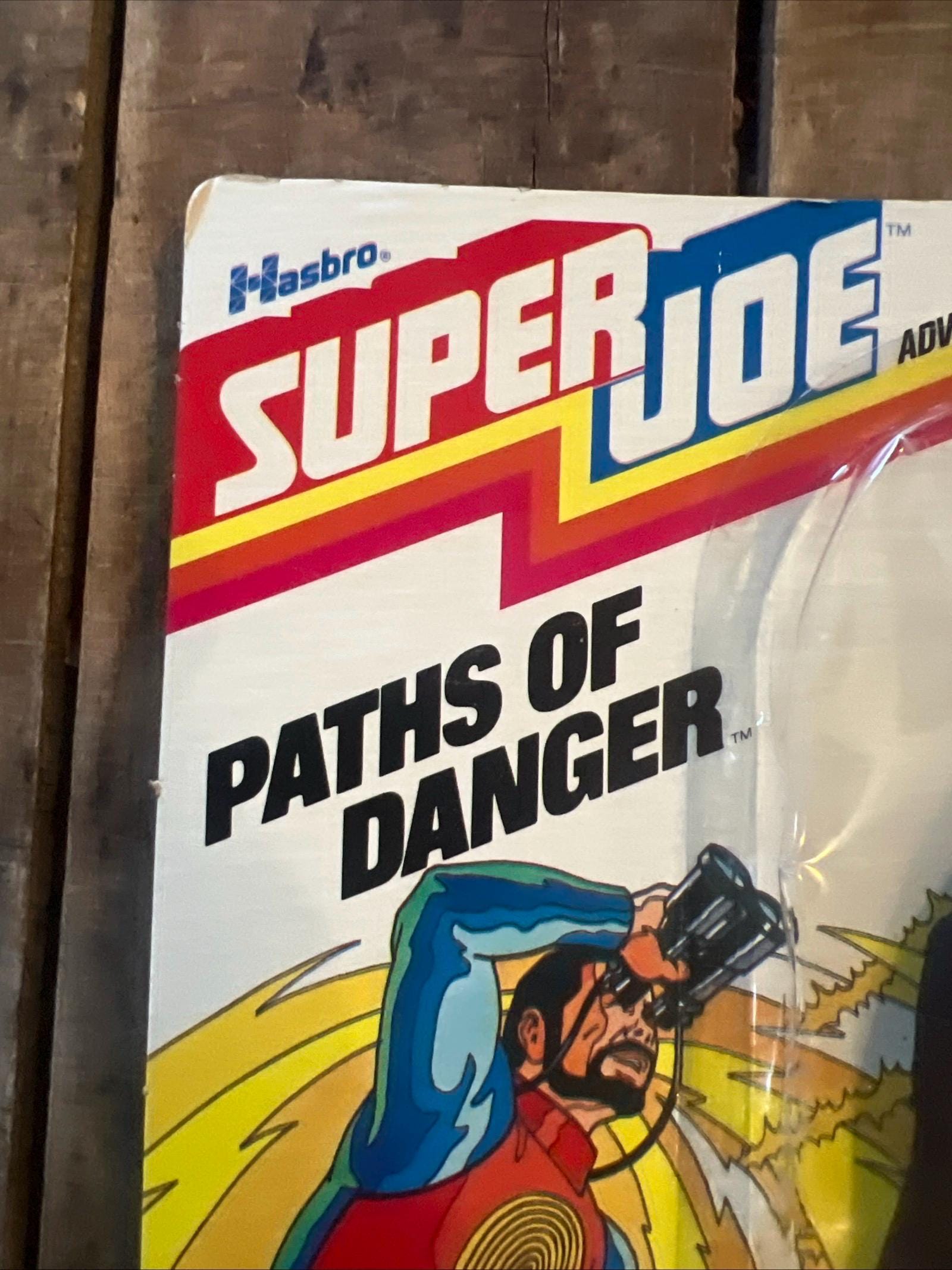 Vintage 1977 GI JOE SUPERJOE Paths Of Danger #7513 - Sealed On Card