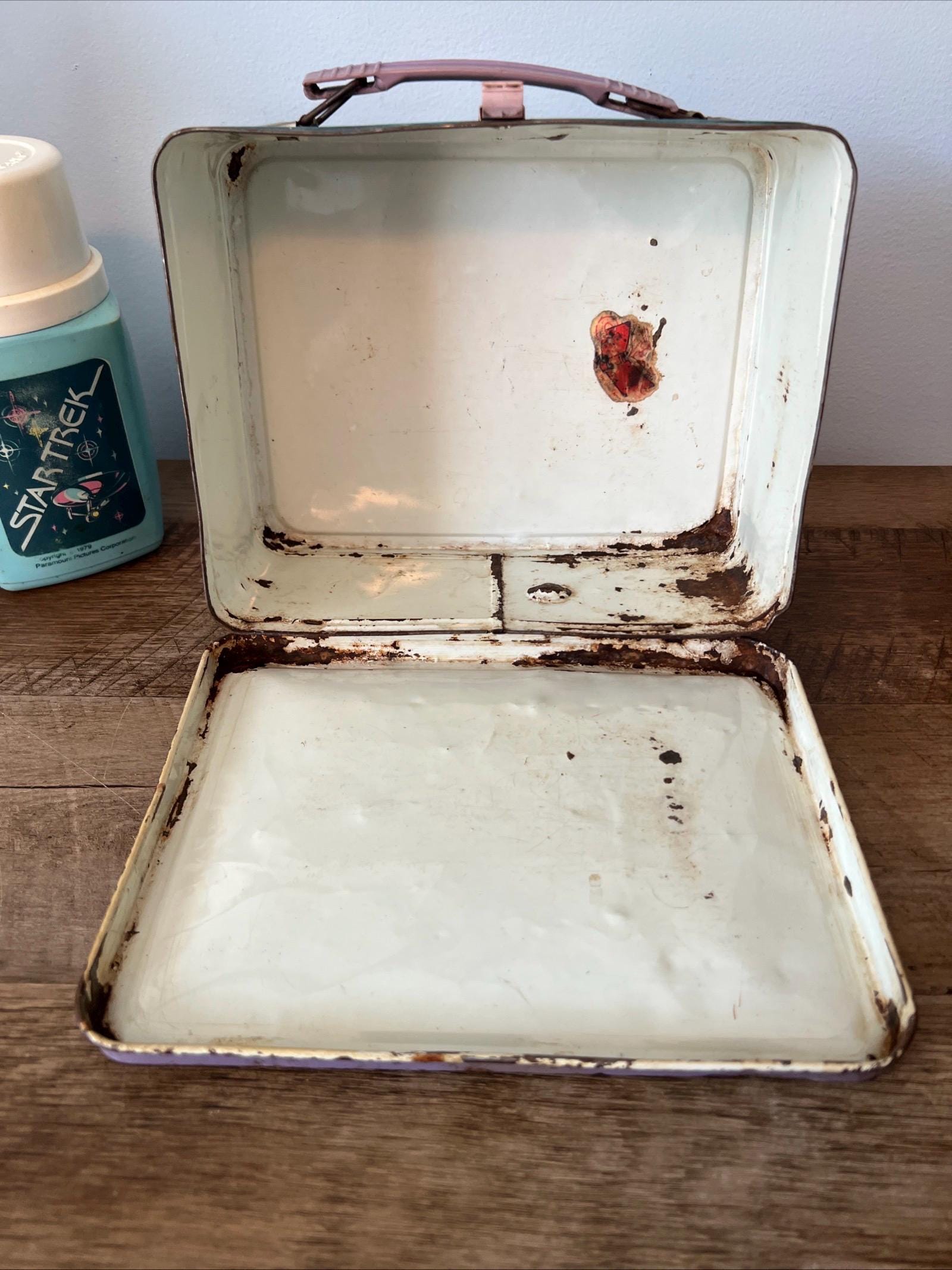 Vintage 1979 Star Trek Lunch Box & Thermos - King Seeley