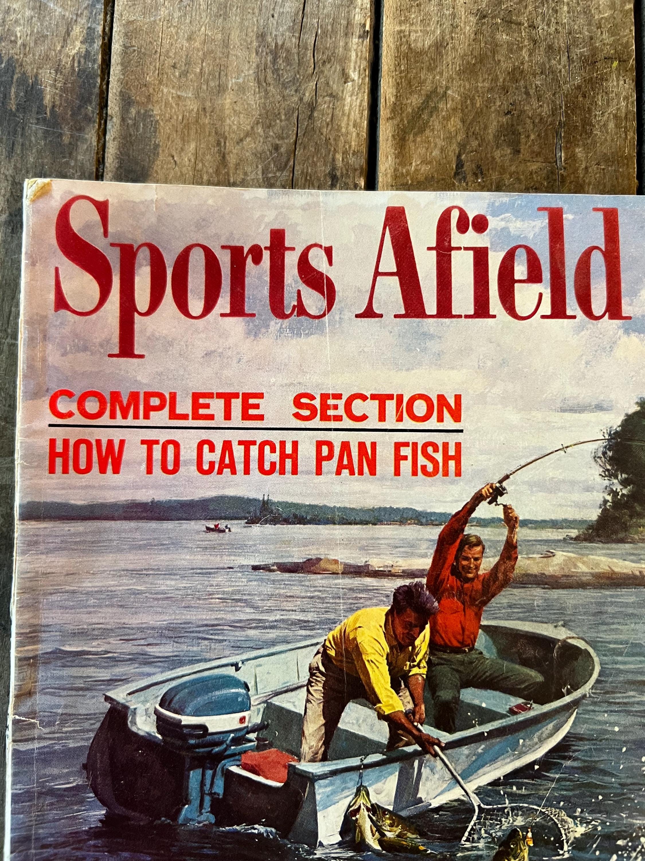 Vintage 1963 Sports Afield Magazine - April Edition
