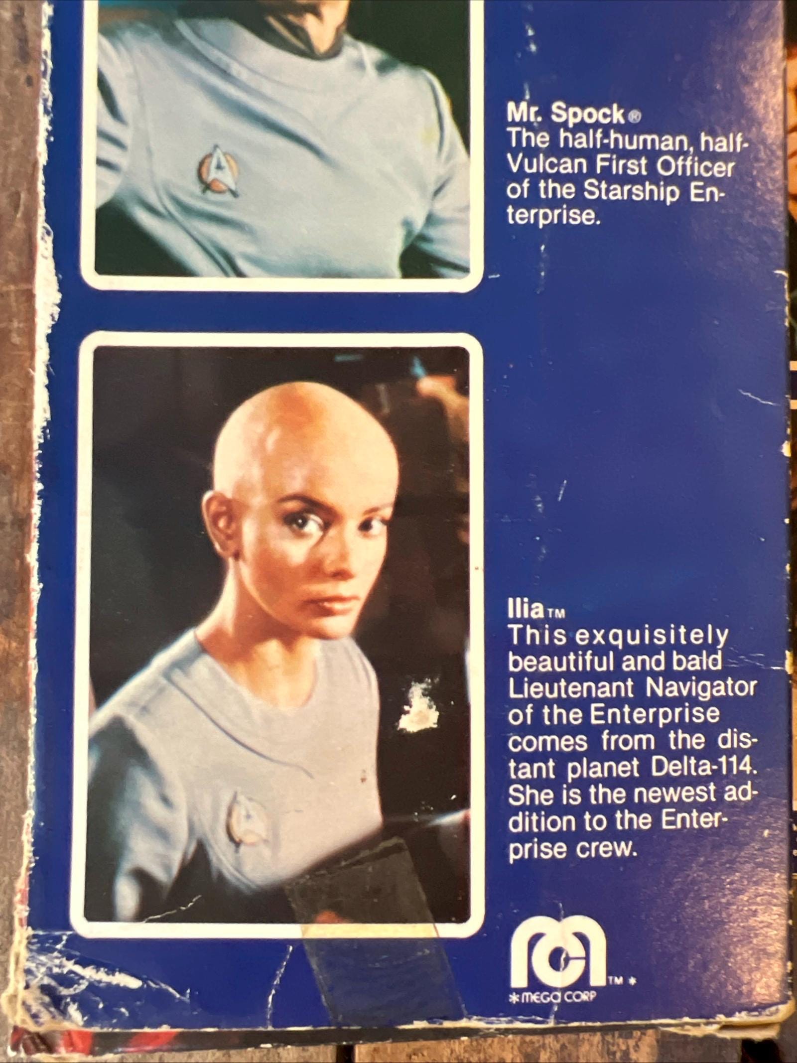 1979 Mego Star Trek Ilia Action Figure – 12.5 Inch, Original Box