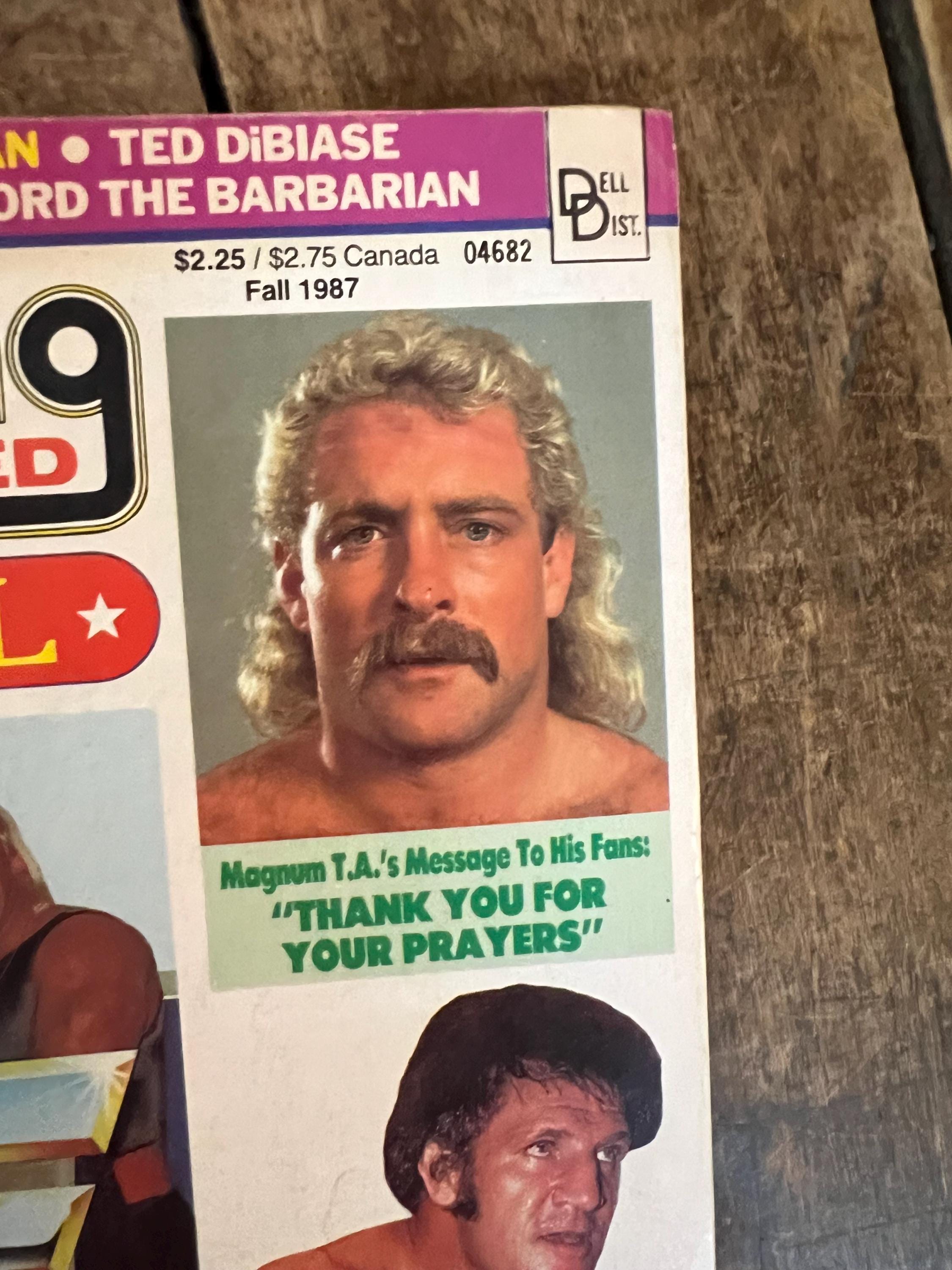 Pro Wrestling Illustrated Annual Magazine  - Fall 1987- WWF WWE