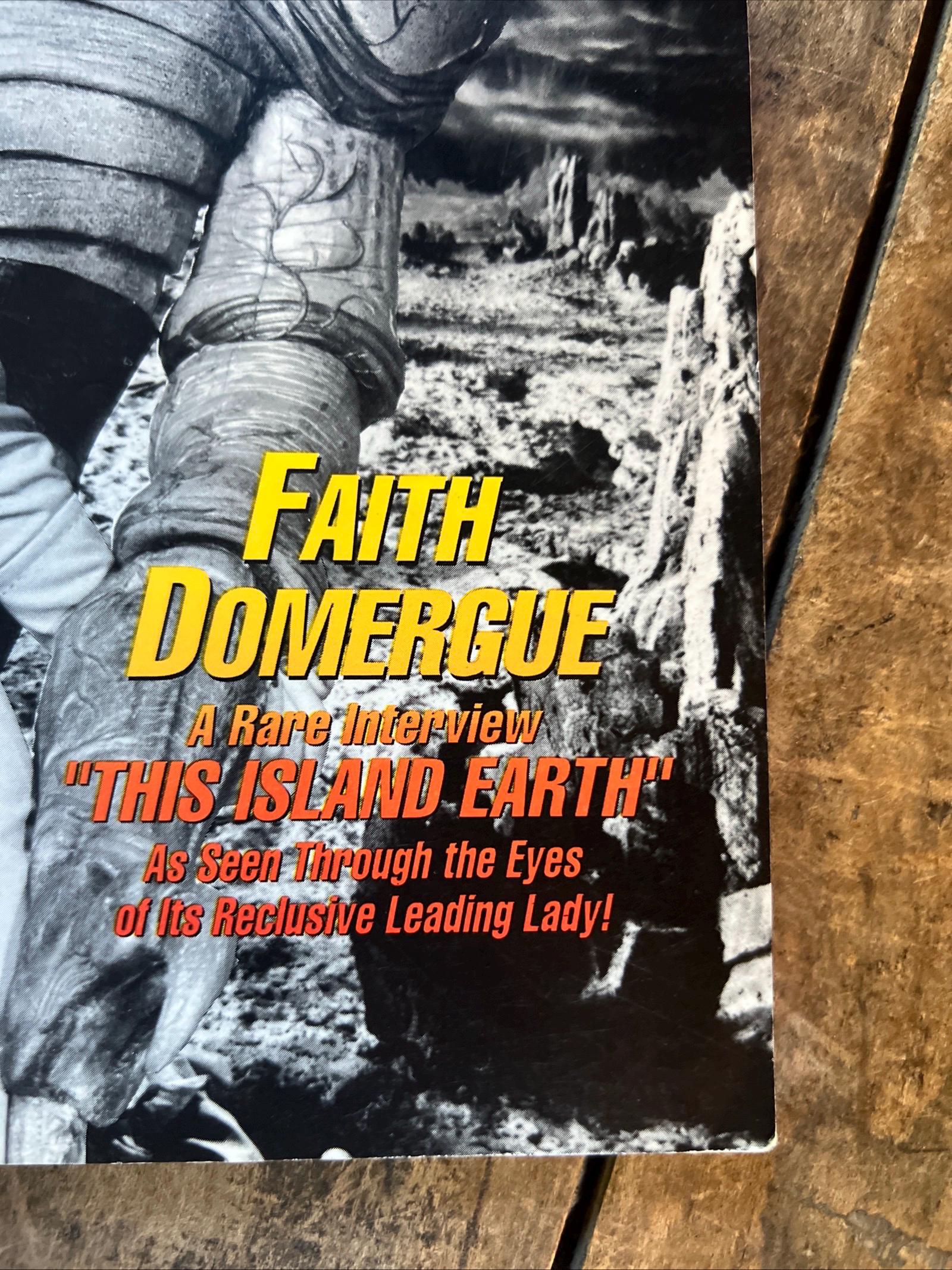 FILMFAX # 59 ( February / March 1997) Faith Domergue Cover - Film & TV Magazine