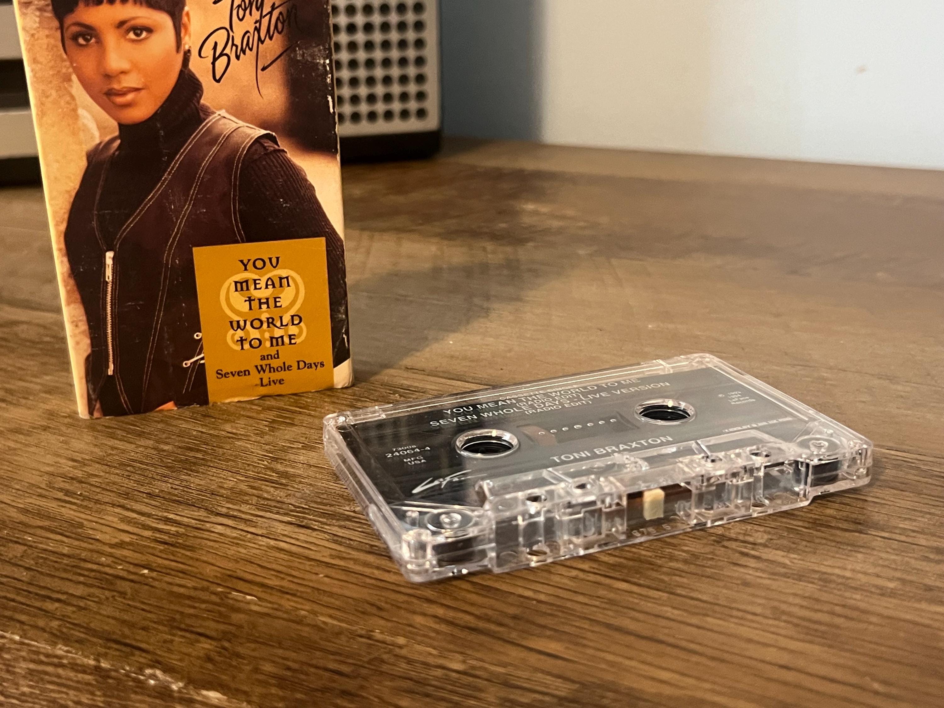 Vintage Toni Braxton Cassette Tape: "You Mean The World To Me"
