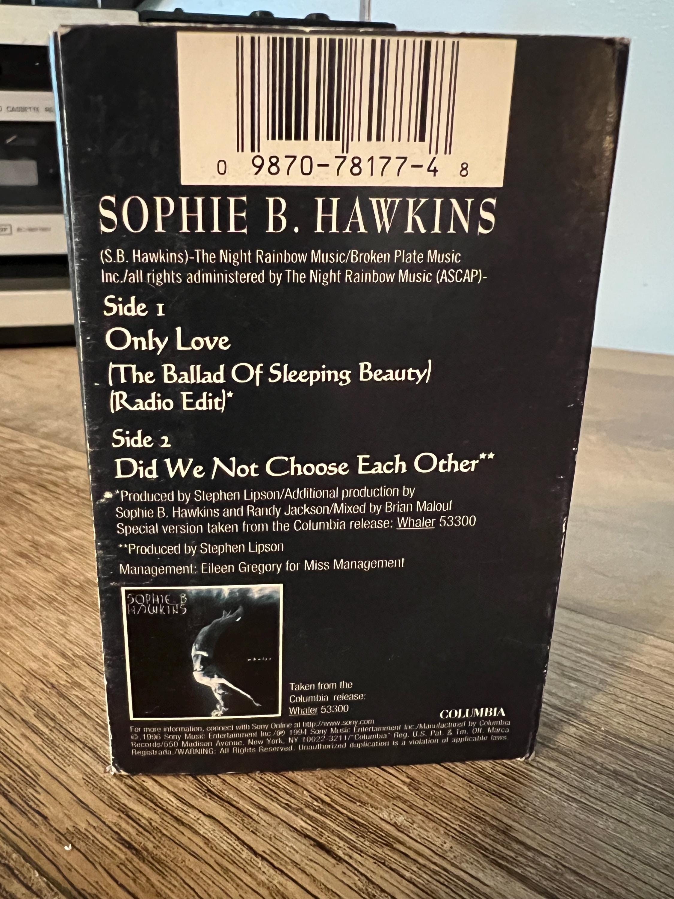 Vintage 1996 Sophie B Hawkins 'Only Love' Cassette Tape
