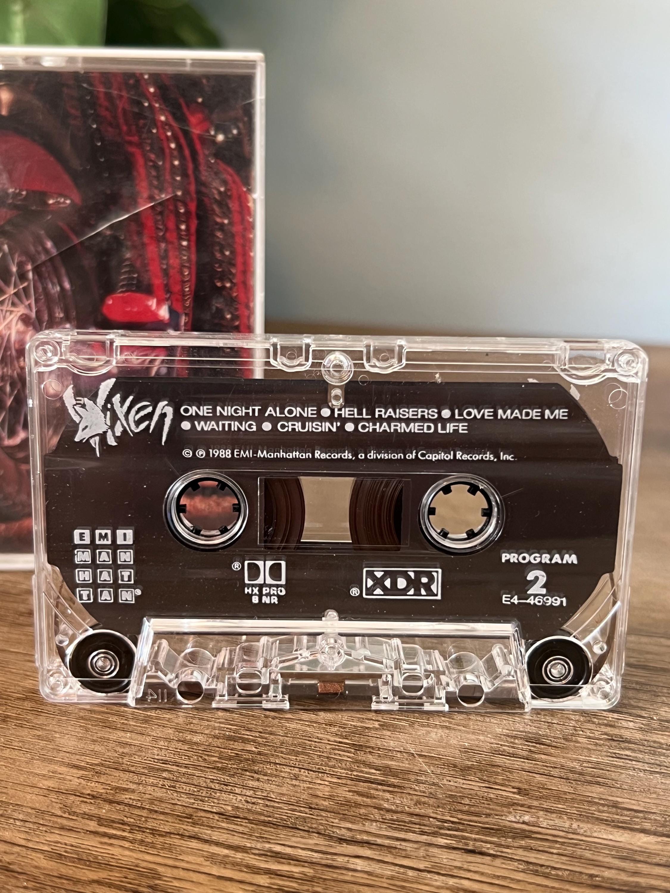 1988 VIXEN Cassette Tape - EMI Manhattan Records - Retro Rock