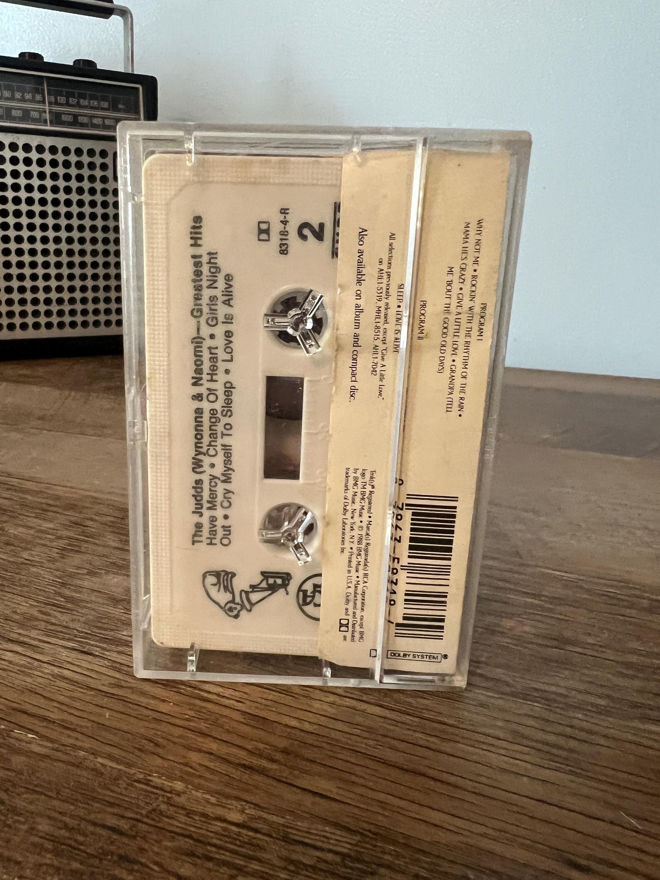 Vintage 1988 The Judds Greatest Hits Cassette Tape - Retro Country