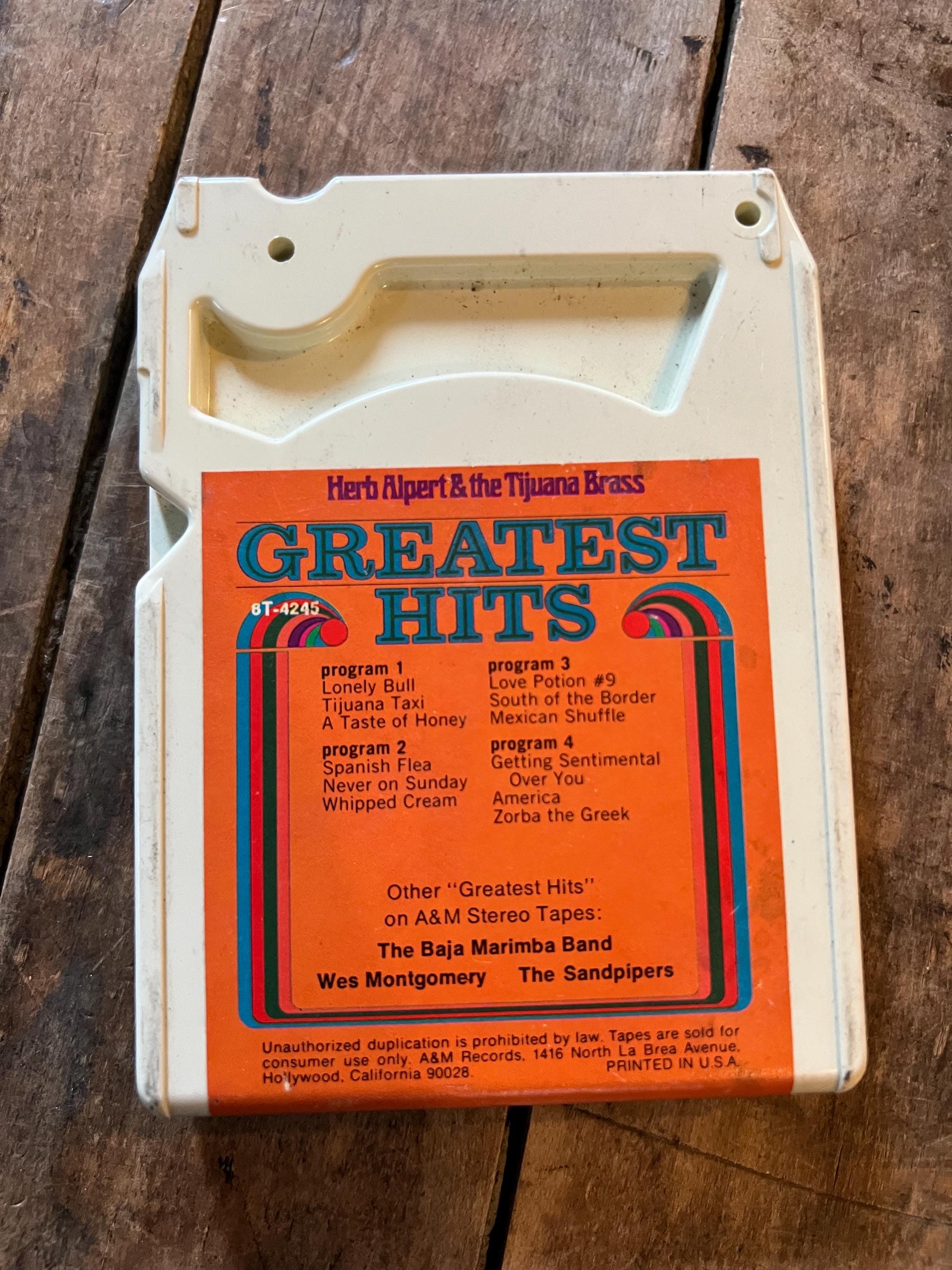 1970 Herb Alpert and The Tijuana Brass Greatest Hits - A&M Records 8-Track Tape