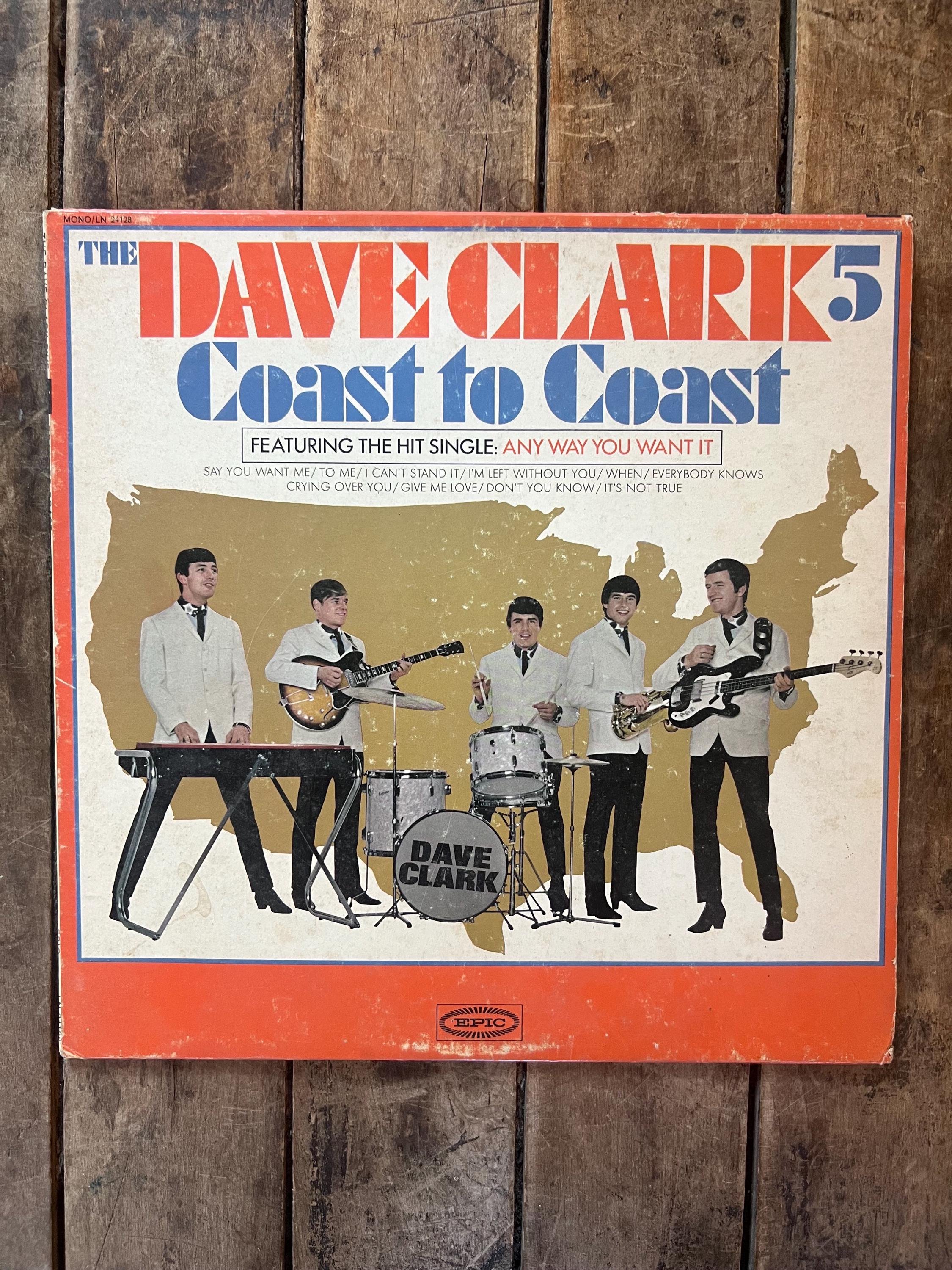 Vintage 1965 Dave Clark Five "Coast to Coast" LP - Epic Records