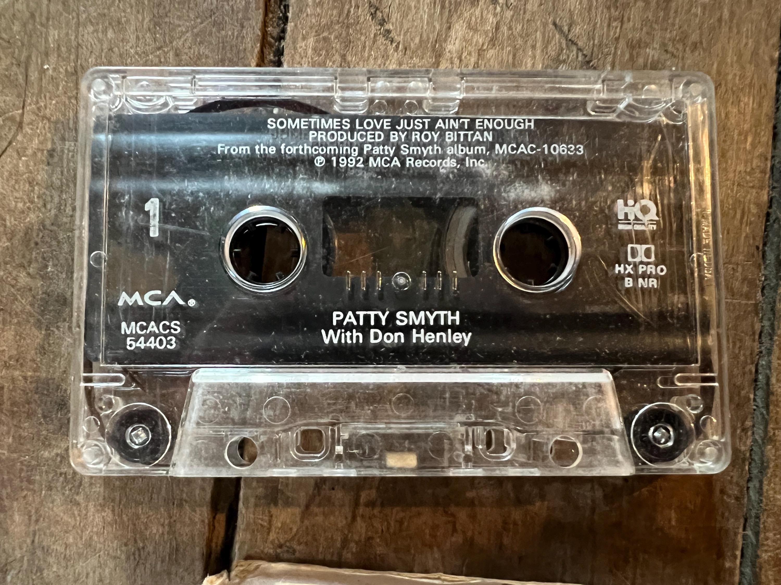 Vintage 1992 Patty Smyth Cassette Tape: "Sometimes Love Just Ain’t Enough" - Soft Rock