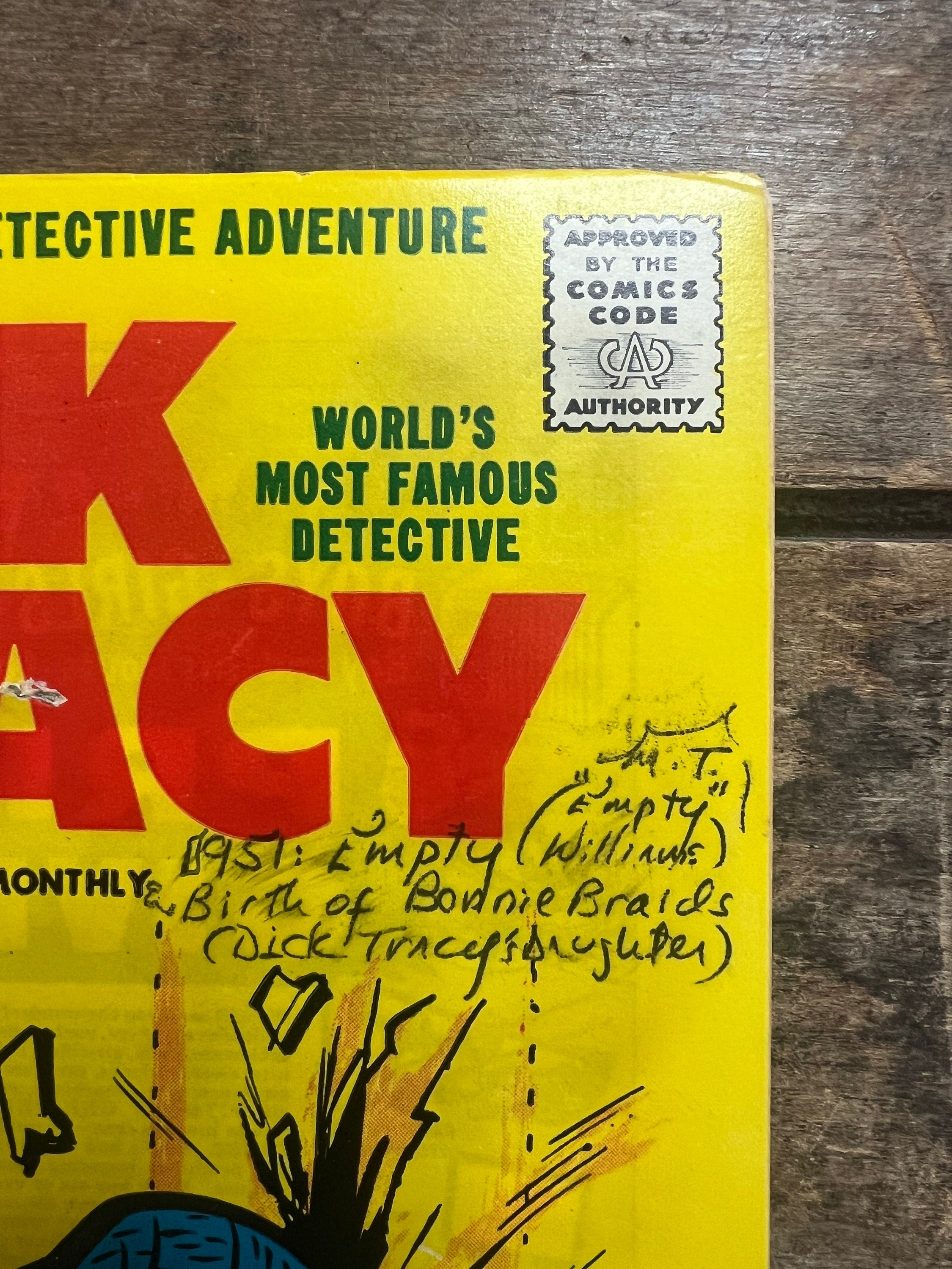 1957 Dick Tracy No. 116 - Harvey Comics Monthly - 10 Cent Silver Age Comic Book