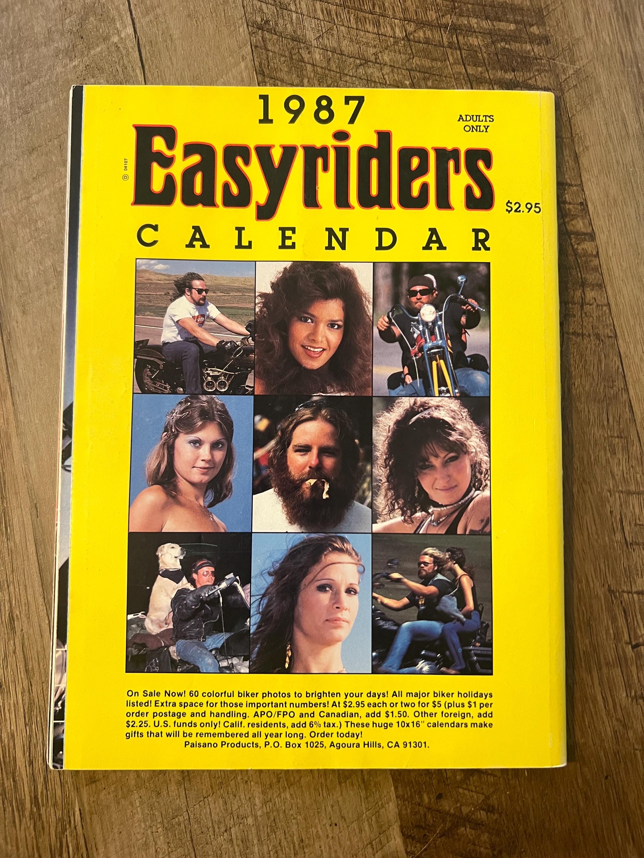 Vintage EASYRIDERS Magazine - February 1987 - Motorcycle Enthusiasts Collectible