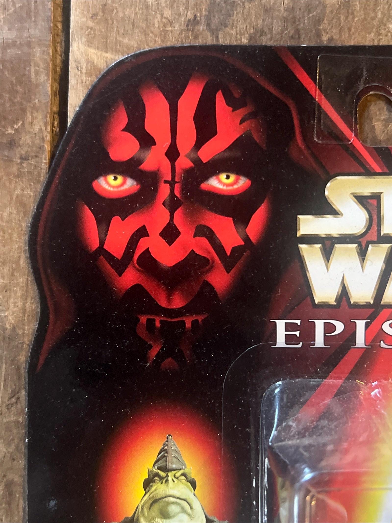 1998 Star Wars Episode 1 Boss Nass Action Figure - Commtech Chip, MOC