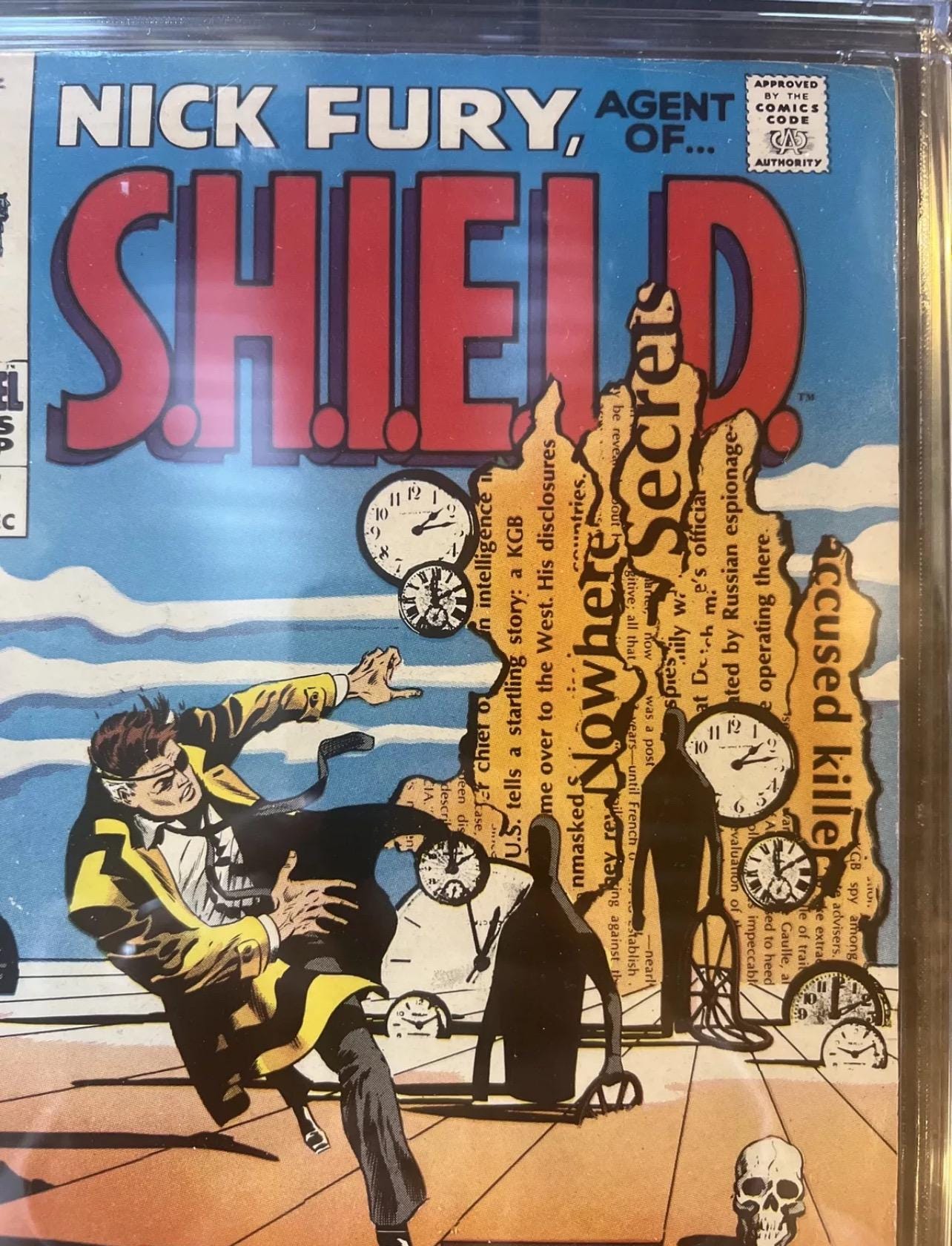 1968 Nick Fury Agent of Shield #7 - Letter from Bob Gale - Marvel Comics - CGC Graded 6.0