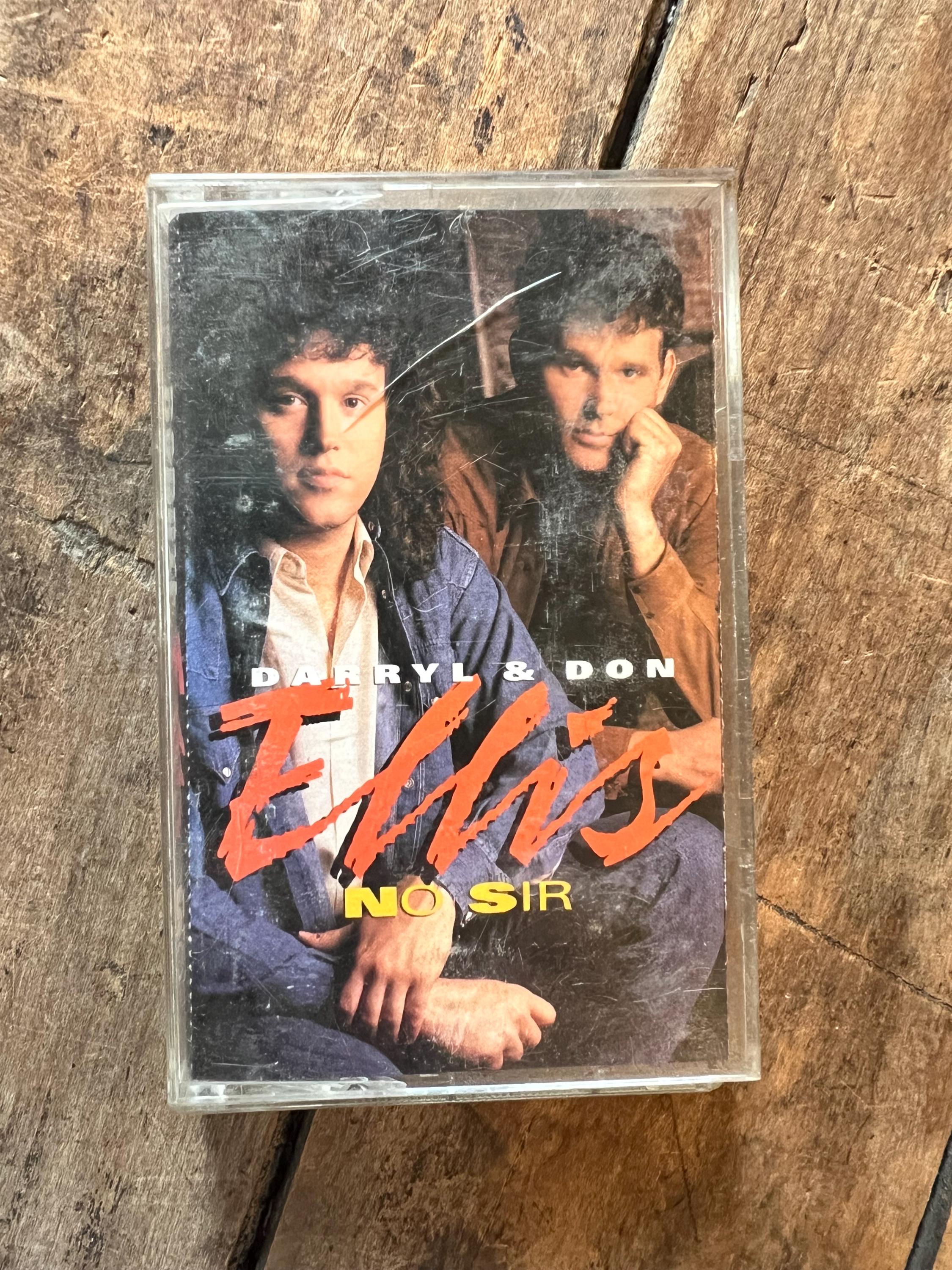1992 Darryl & Don Ellis “No Sir” Cassette Tape - Epic Records