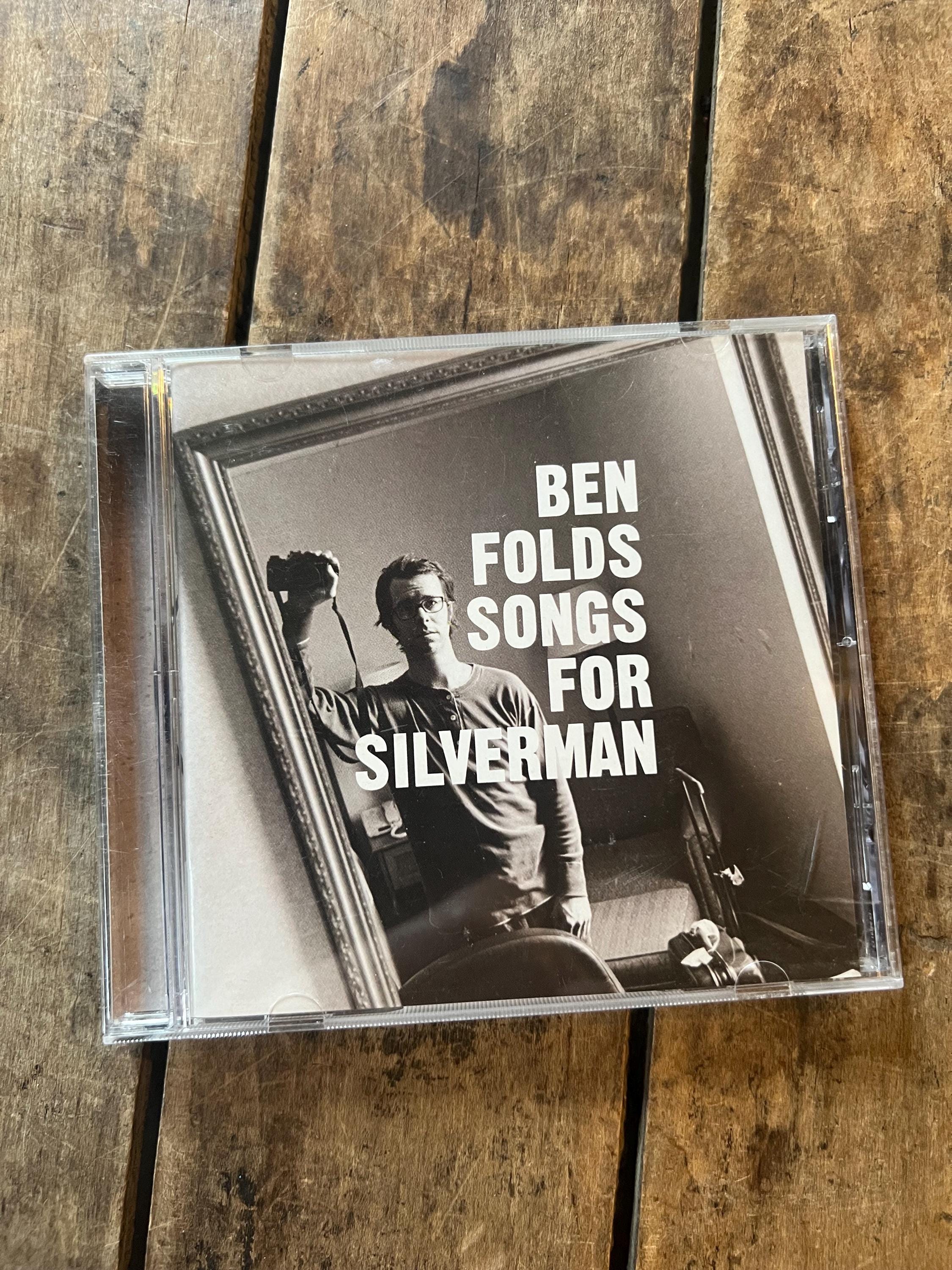 Ben Folds "Songs For Silverman" CD/DVD - Epic Records - Retro Pop Rock