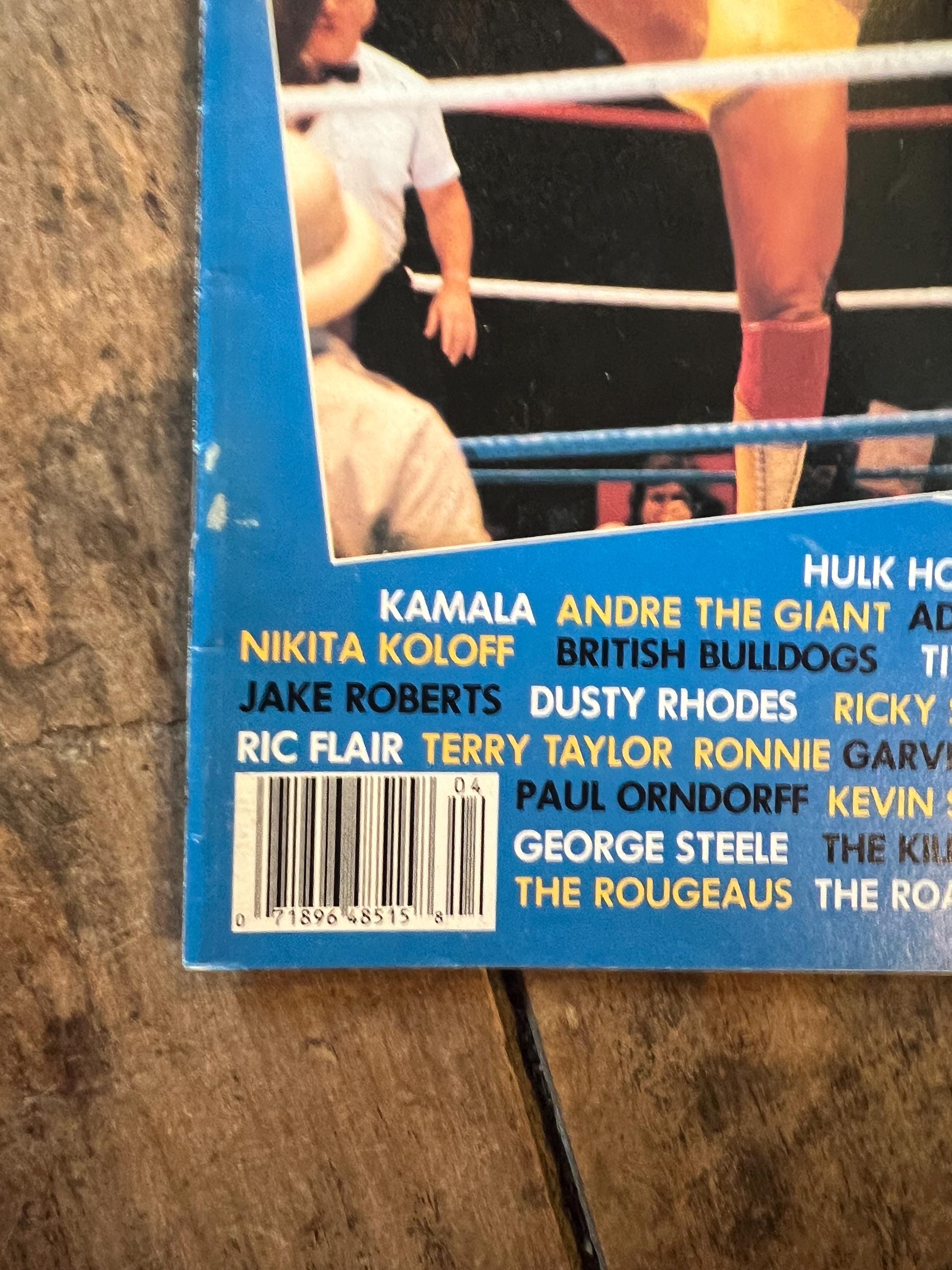 1987 Wrestling Main Event - Wrestling Action Photo Album Magazine  - WWF / WWE