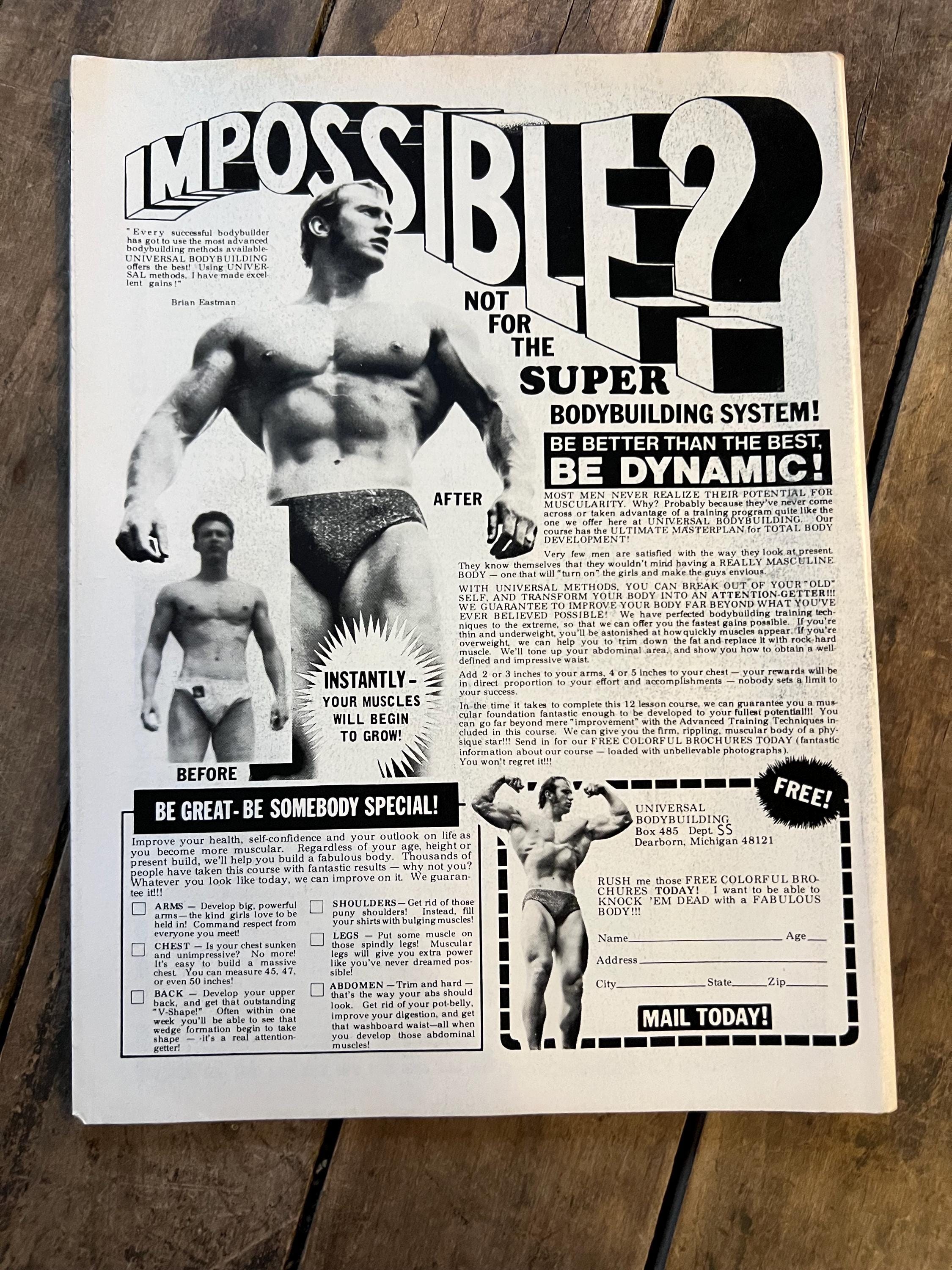 Wrestling Sports Stars Magazine  - February 1975 - WWF / WWE - Gorilla Monsoon
