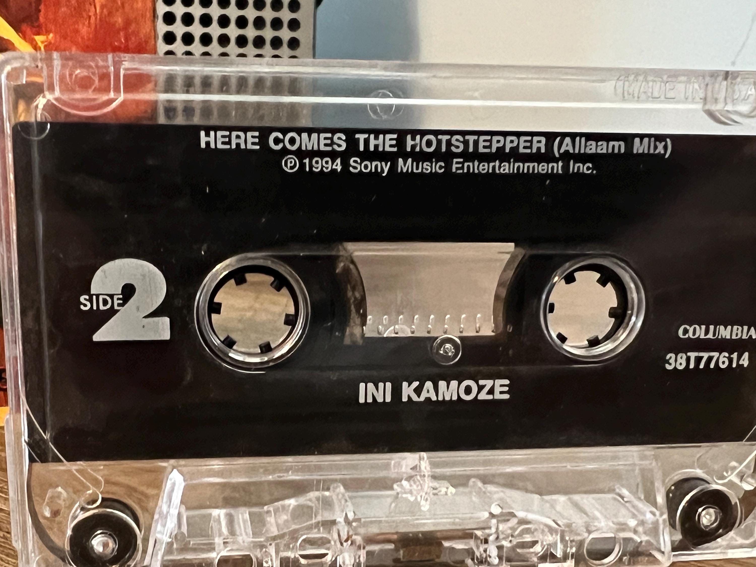 Vintage 1994 Ini Kamoze Cassette Tape: Here Comes The Hotstepper