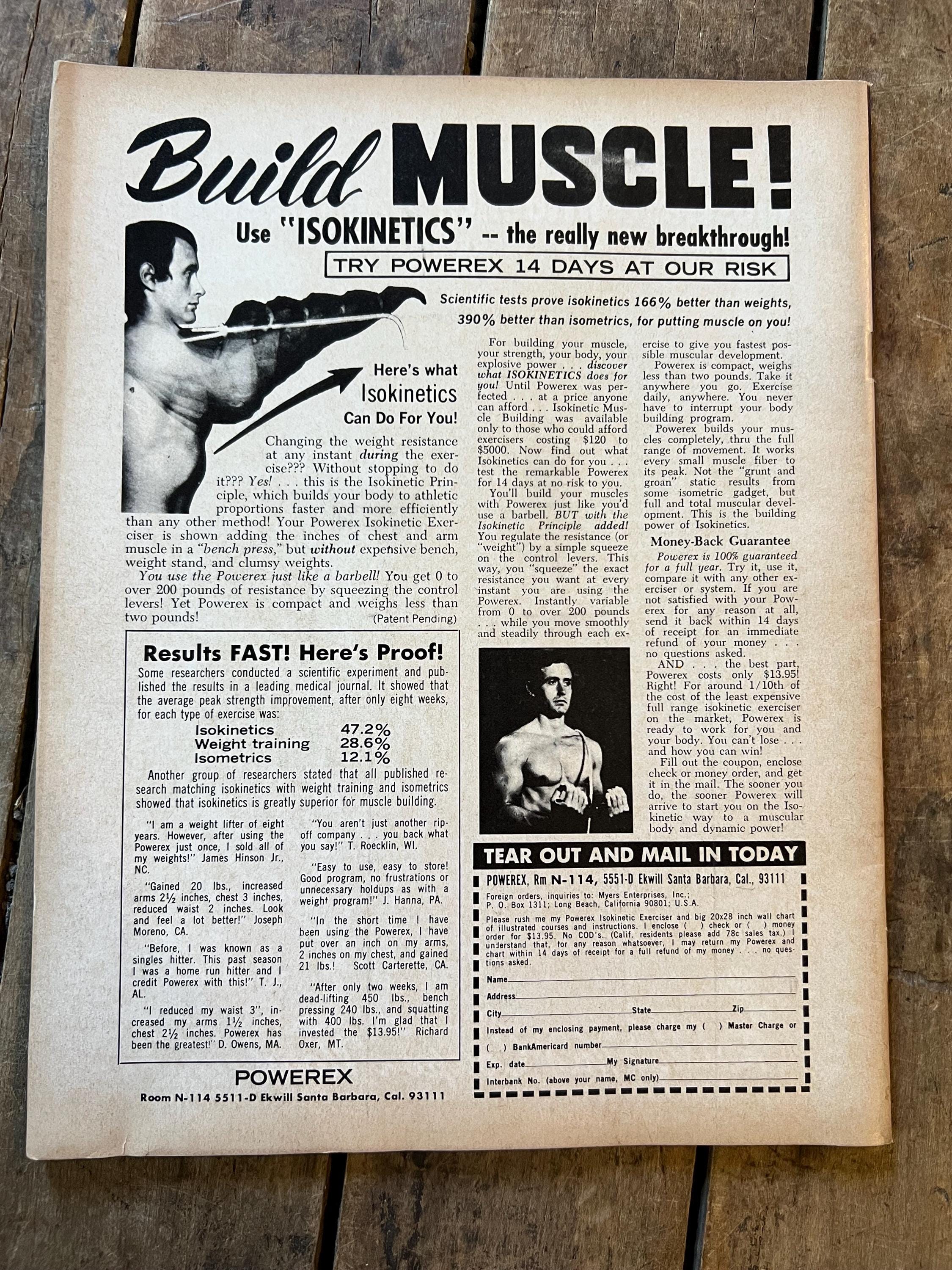 The Official Wrestling Monthly Magazine - December 1974 Issue - WWF / WWE