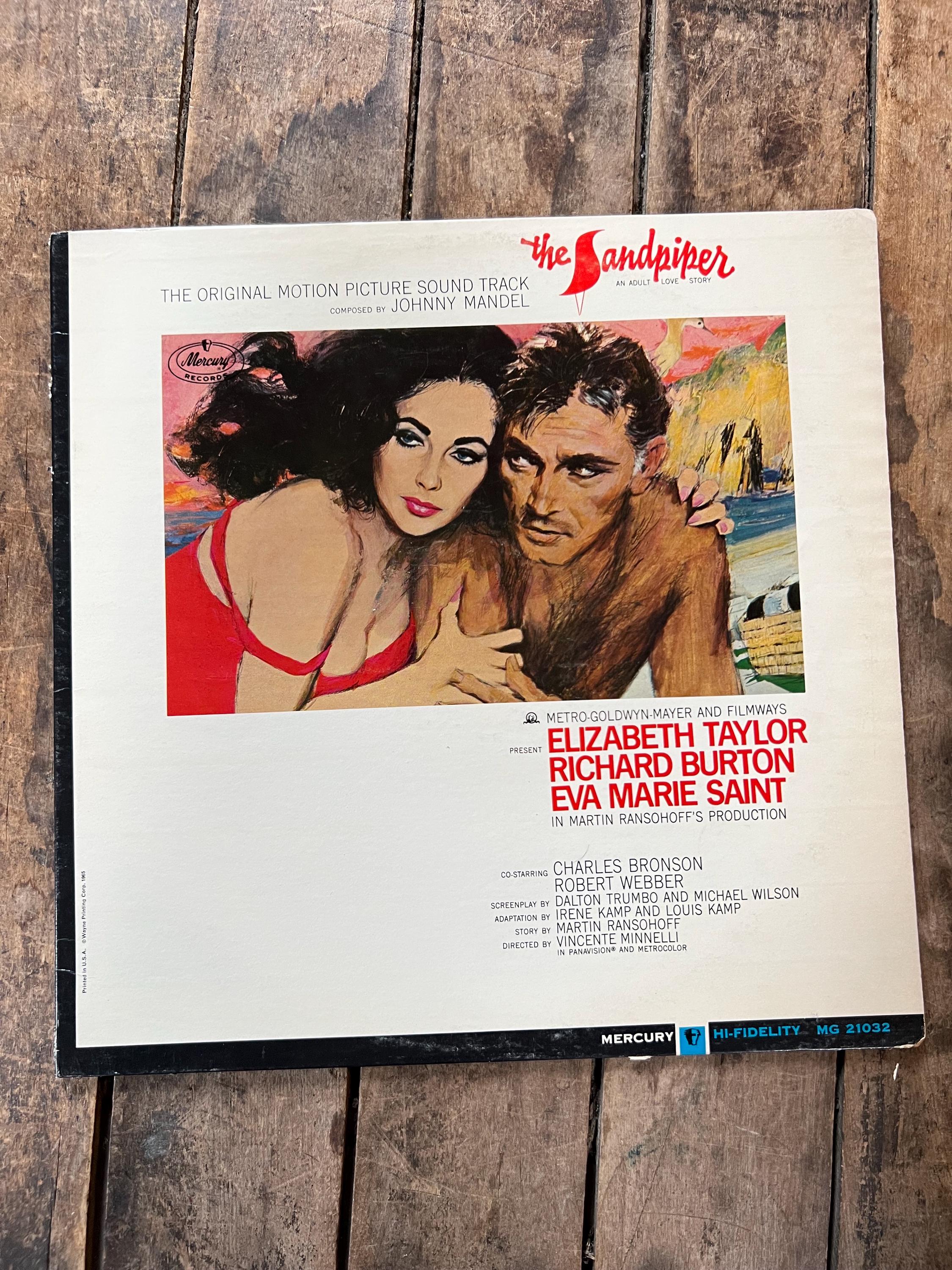 The Sandpiper Soundtrack LP: Johnny Mandel, 1965 Mercury Records