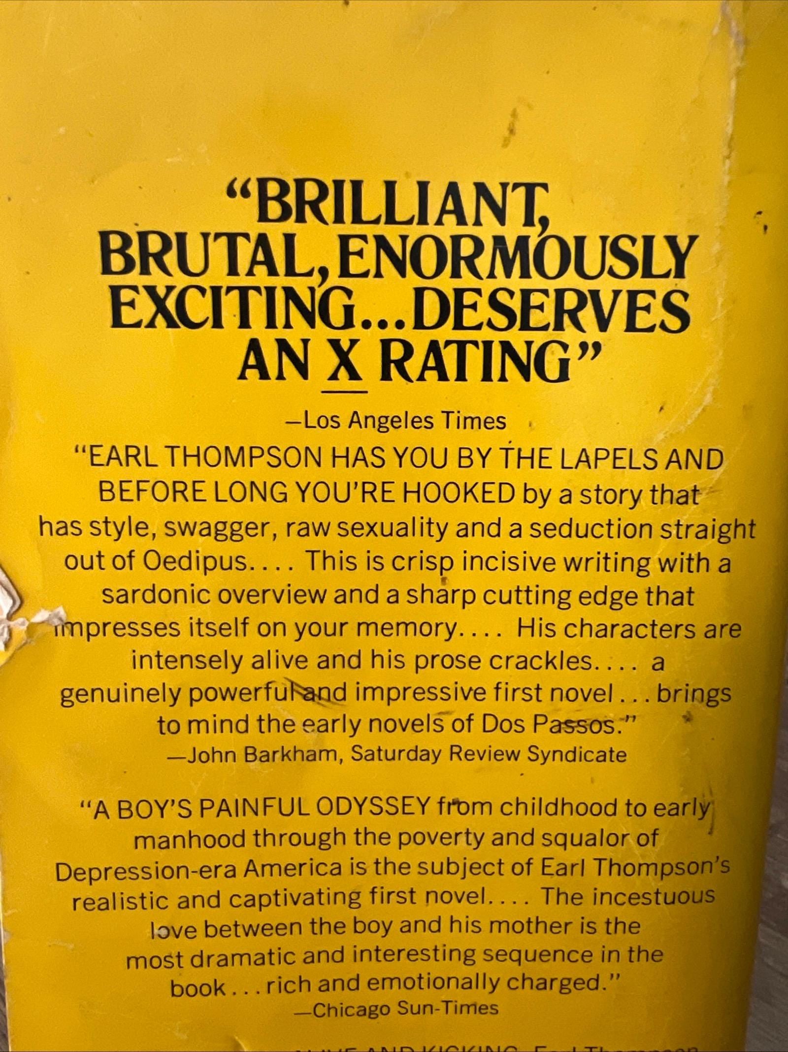 A Garden Of Sand by Earl Thompson ( 1972 Signet Books Paperback) Romance Novel