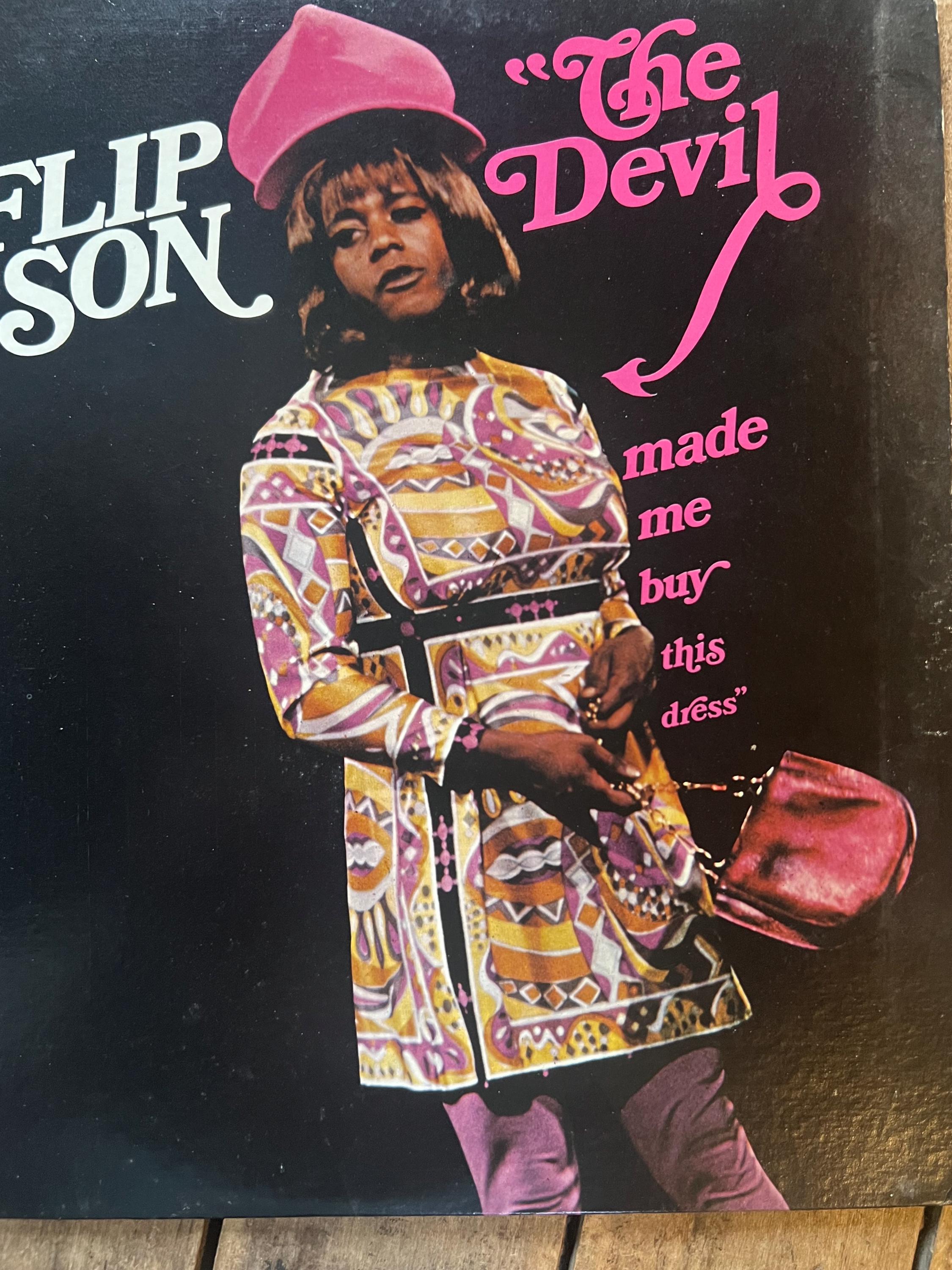 Vintage Flip Wilson Comedy Album: "The Devil Made Me Buy This Dress" LP